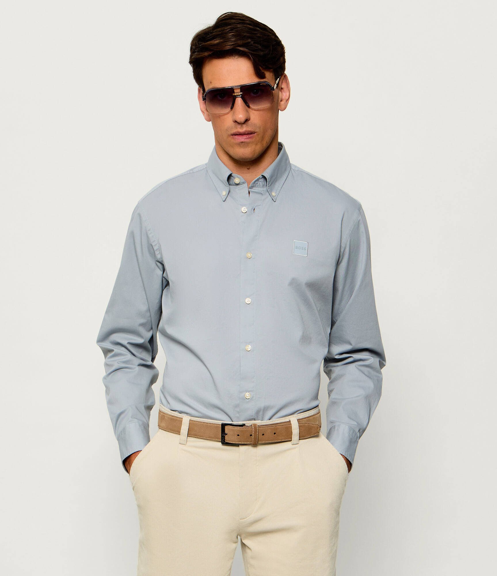 BOSS Orange Cămașă Ricoplus_M | regular fit