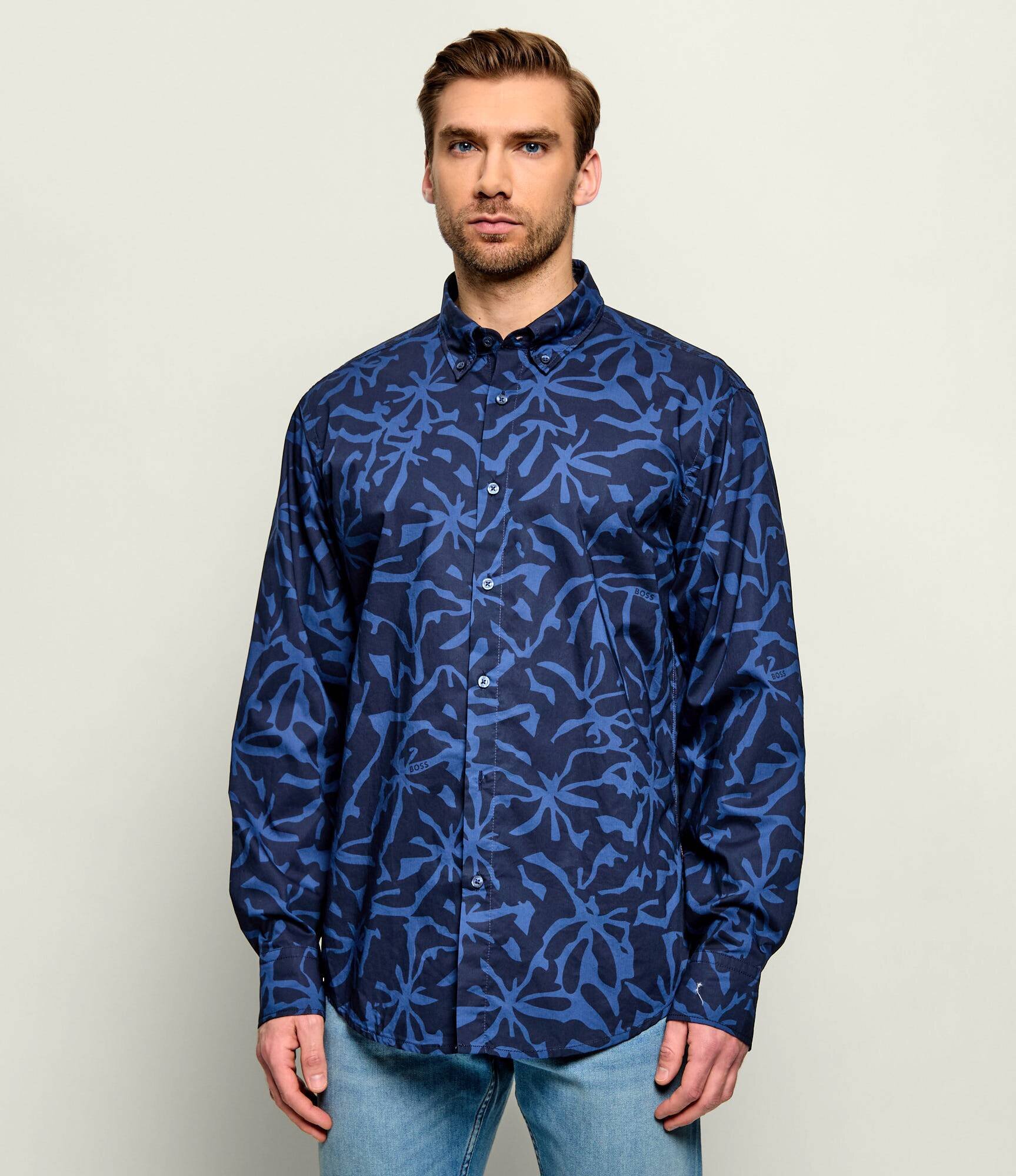 BOSS Orange Cămașă Ricoplus_M | regular fit