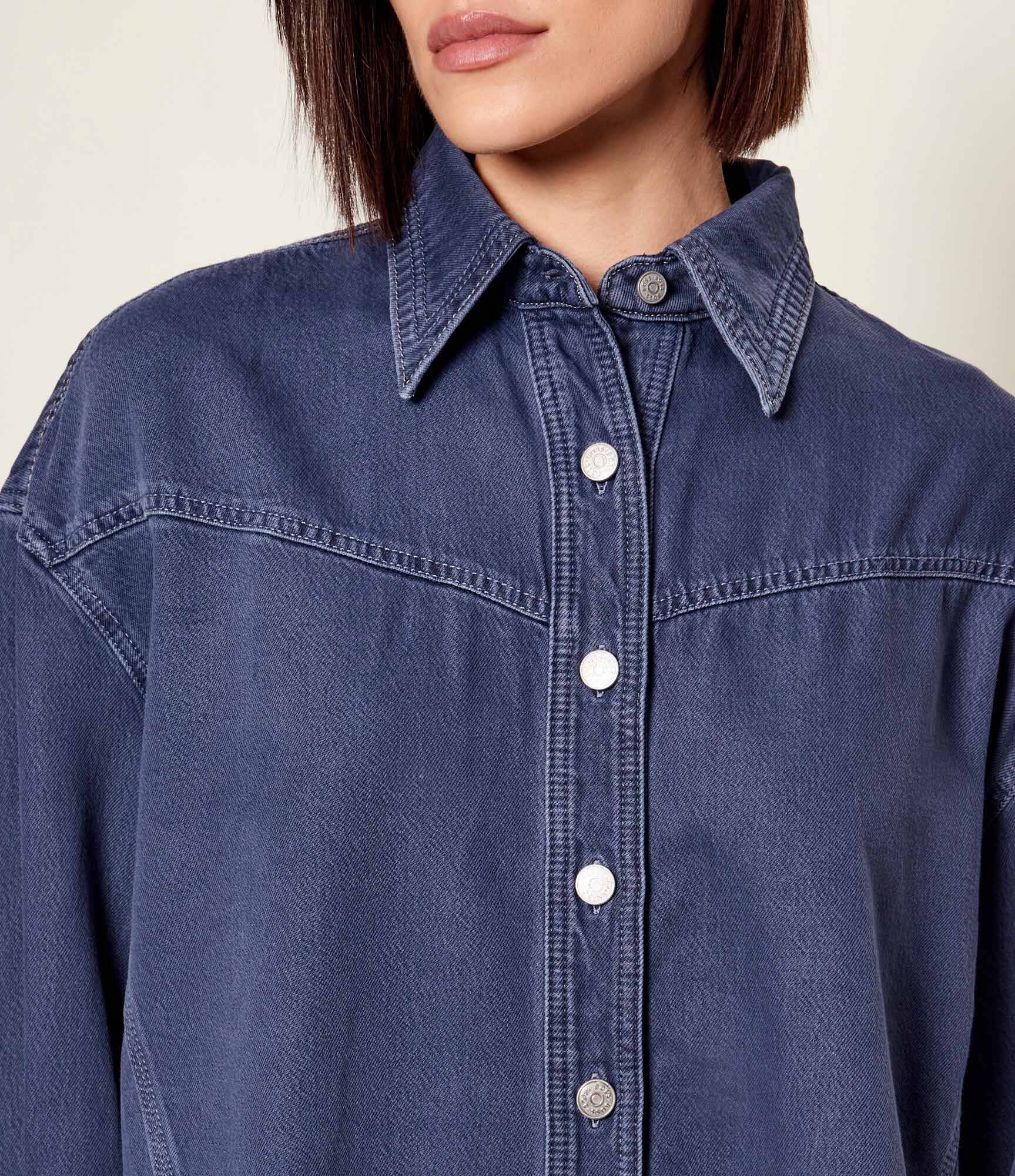 BOSS Orange De blugi cămașă C_OVERSHIRT 1.0 | Oversize fit