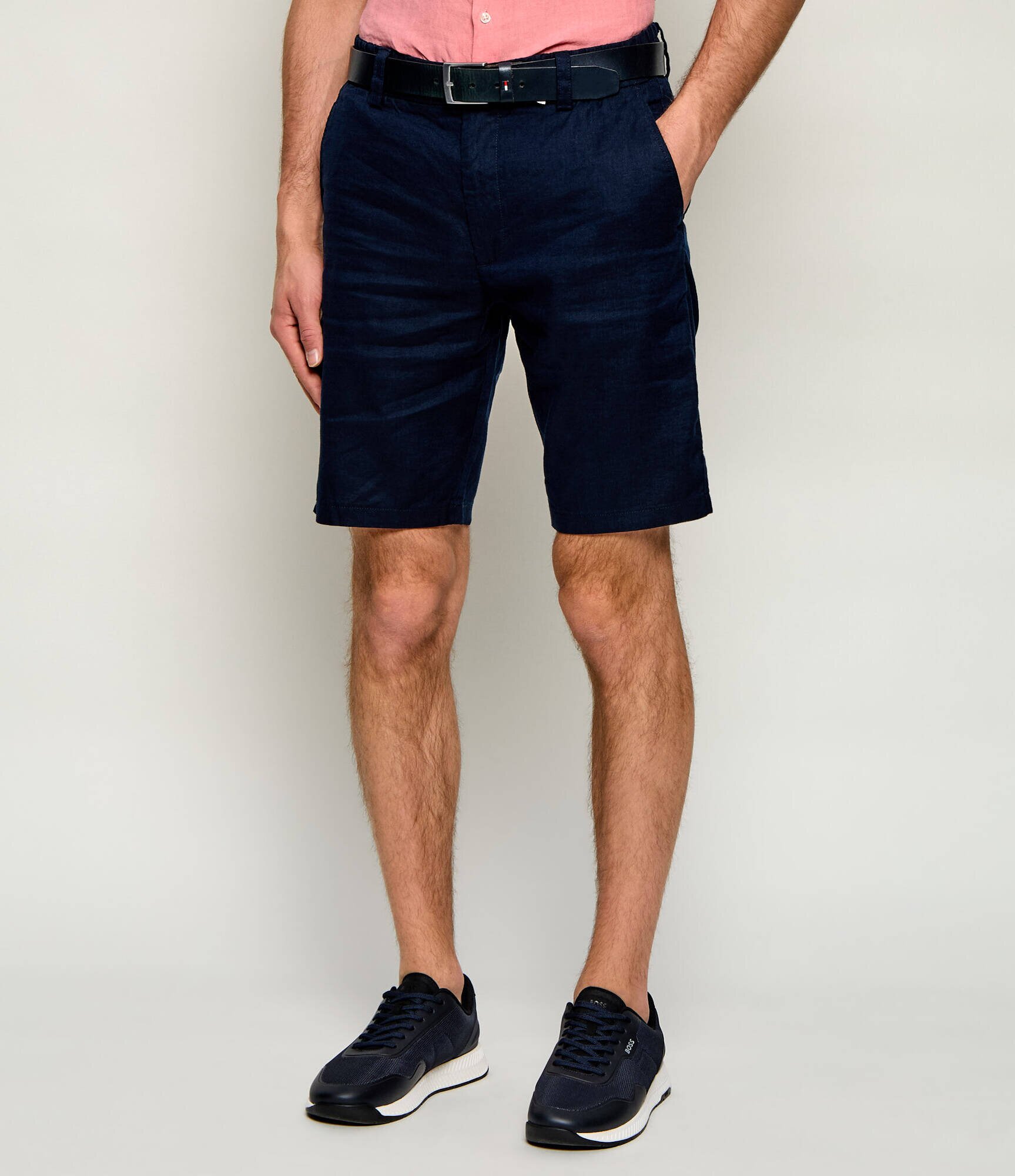 BOSS Orange De in pantaloni scurți Chino_DS_3S | Tapered fit