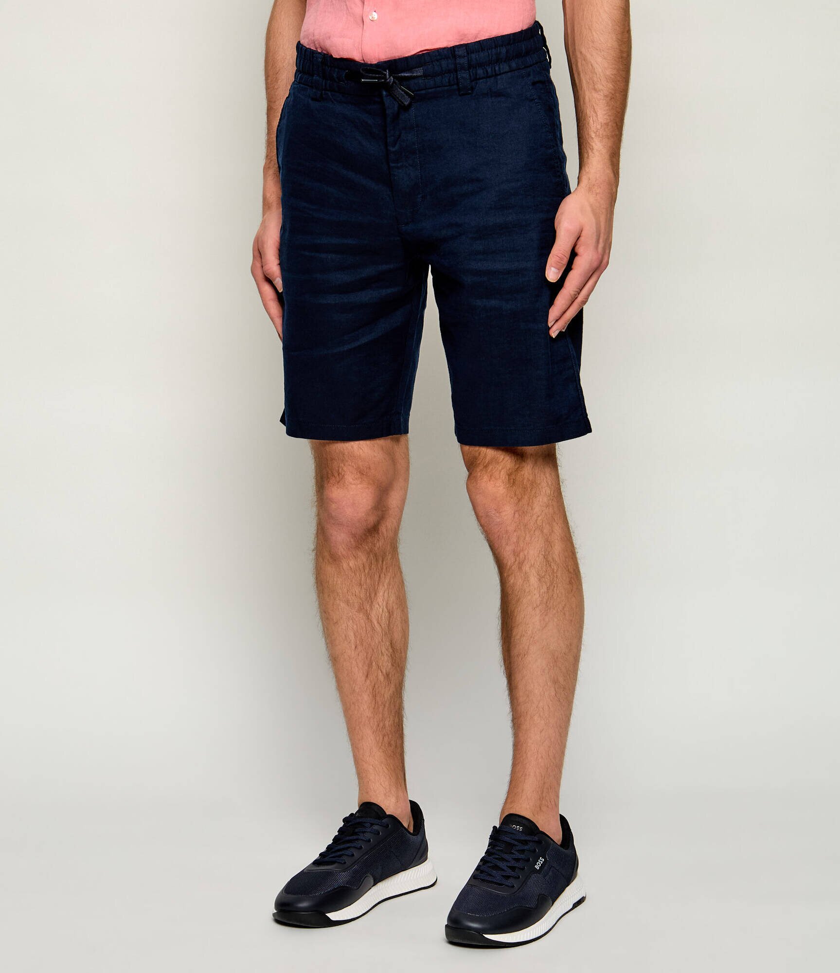 BOSS Orange De in pantaloni scurți Chino_DS_3S | Tapered fit