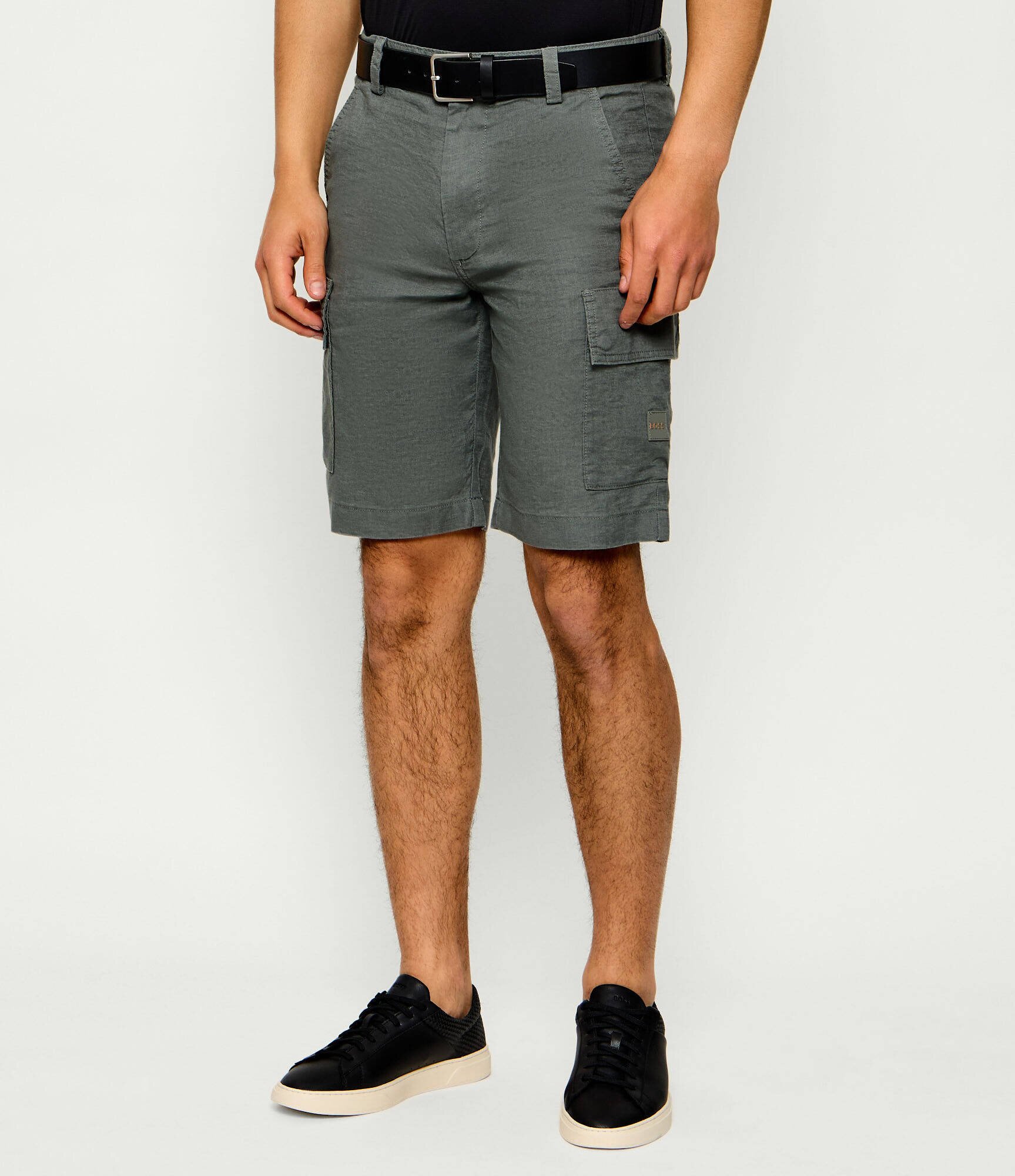 BOSS Orange De in pantaloni scurți Sisla_Cargo_S1 | Relaxed fit