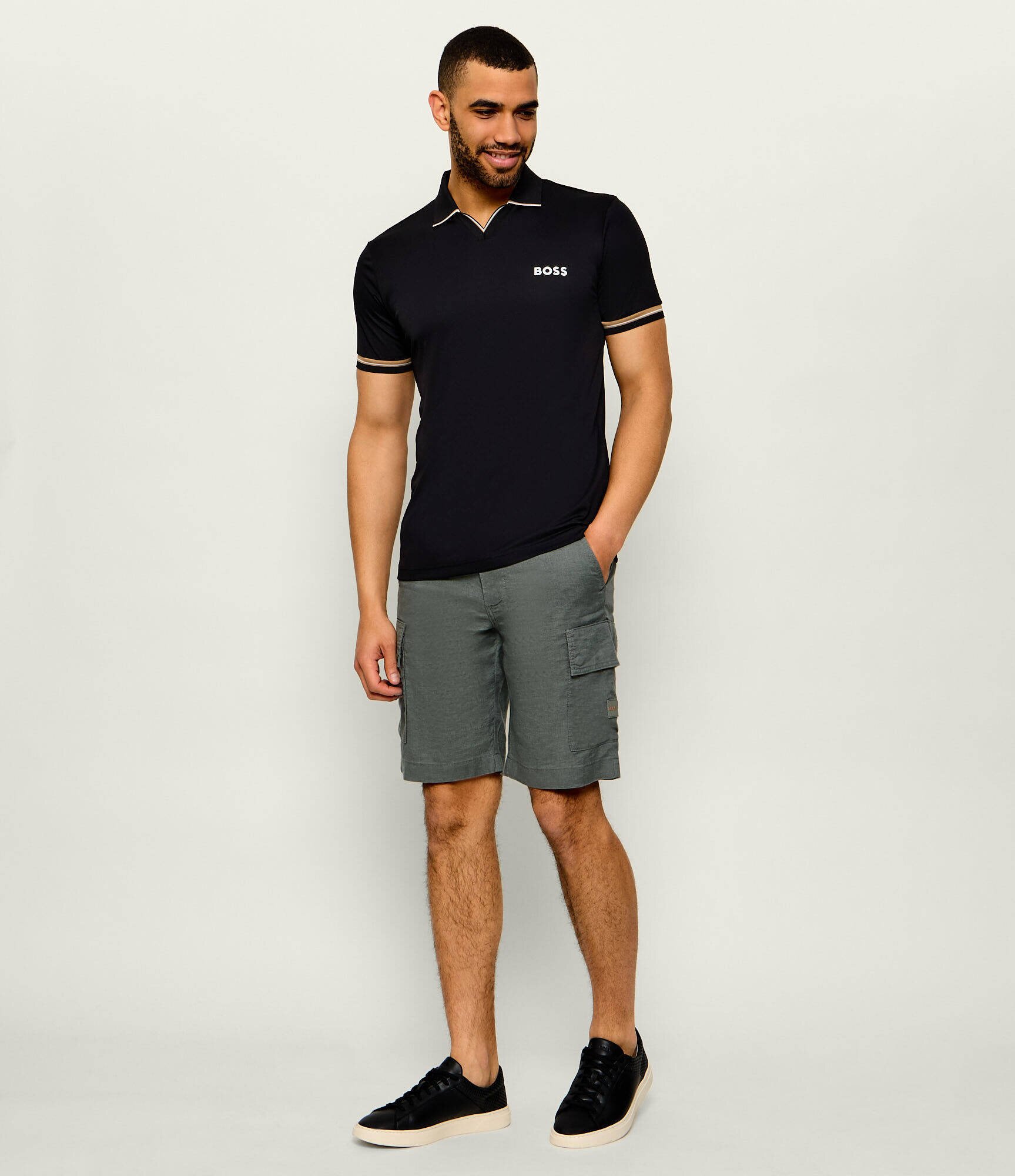 BOSS Orange De in pantaloni scurți Sisla_Cargo_S1 | Relaxed fit