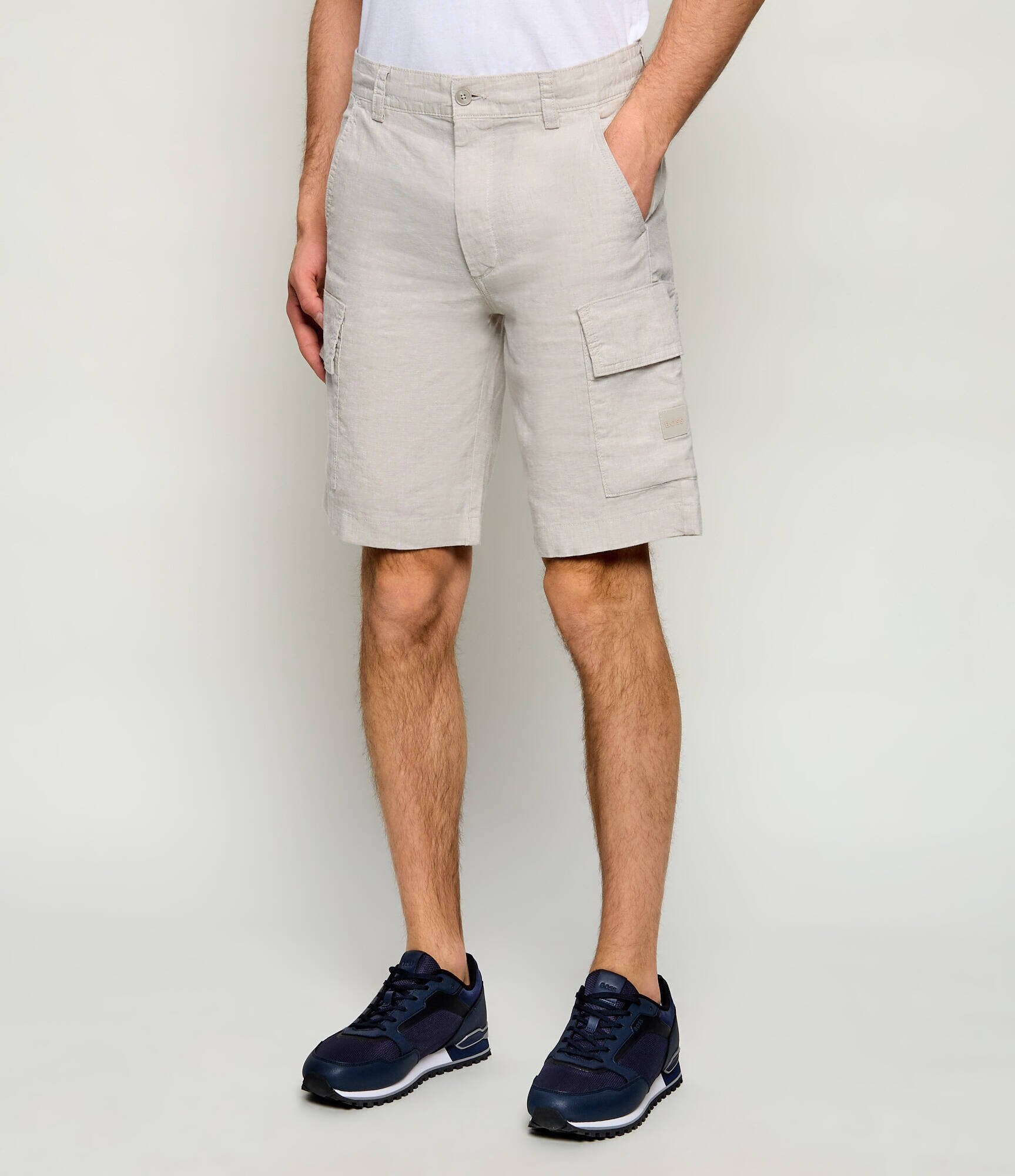 BOSS Orange De in pantaloni scurți Sisla_Cargo_S1 | Relaxed fit