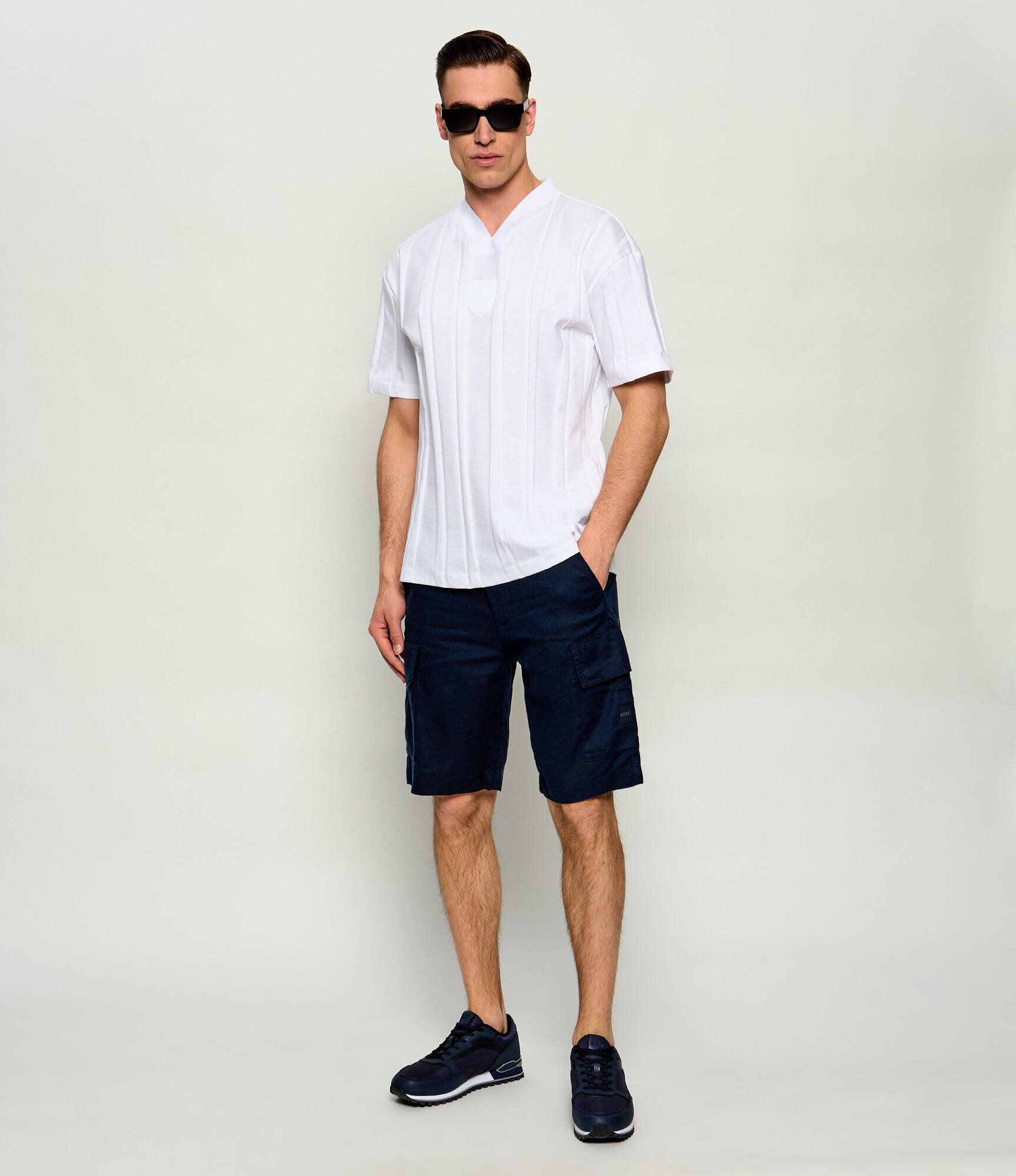 BOSS Orange De in pantaloni scurți Sisla_Cargo_S1 | Relaxed fit