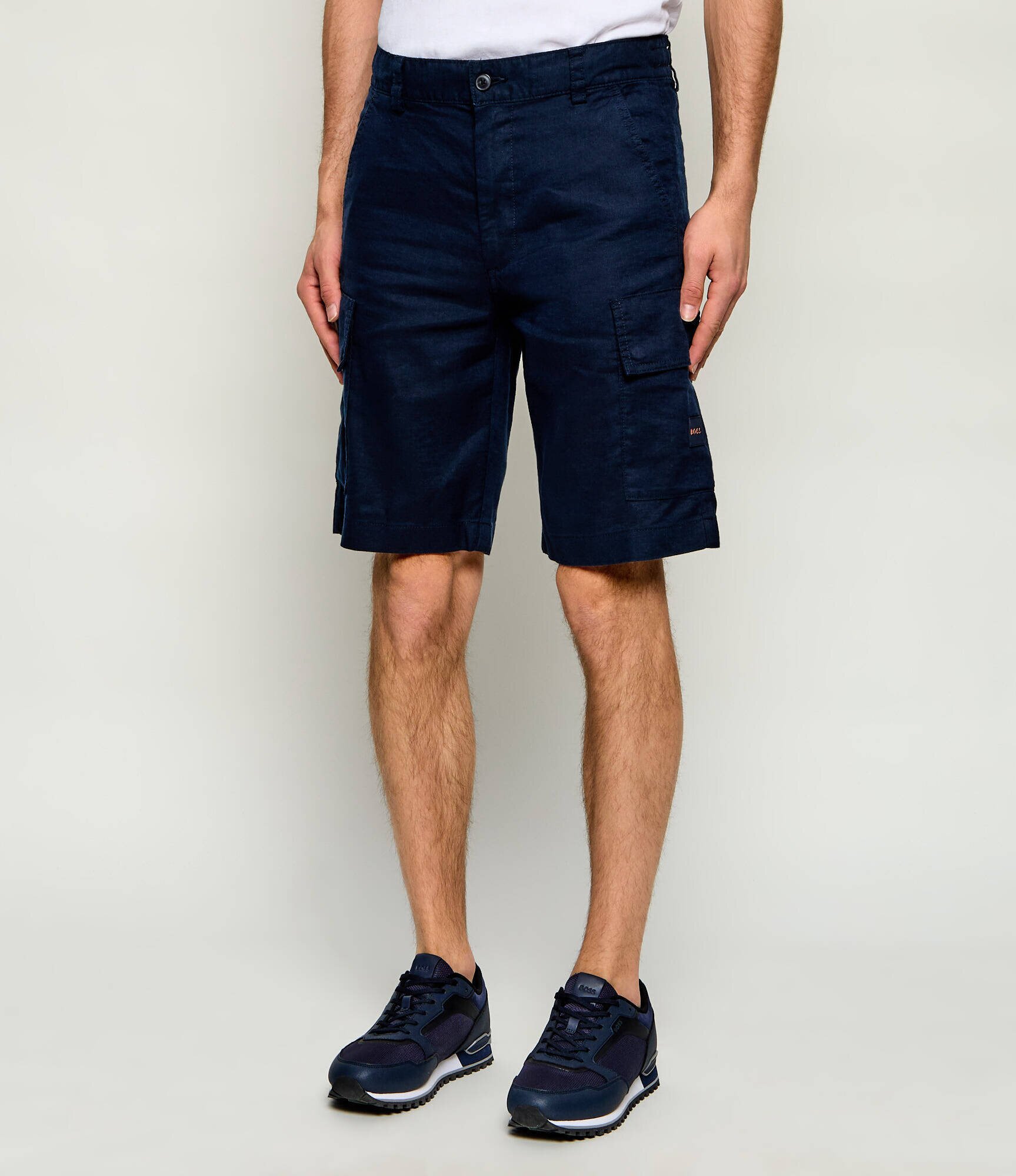 BOSS Orange De in pantaloni scurți Sisla_Cargo_S1 | Relaxed fit