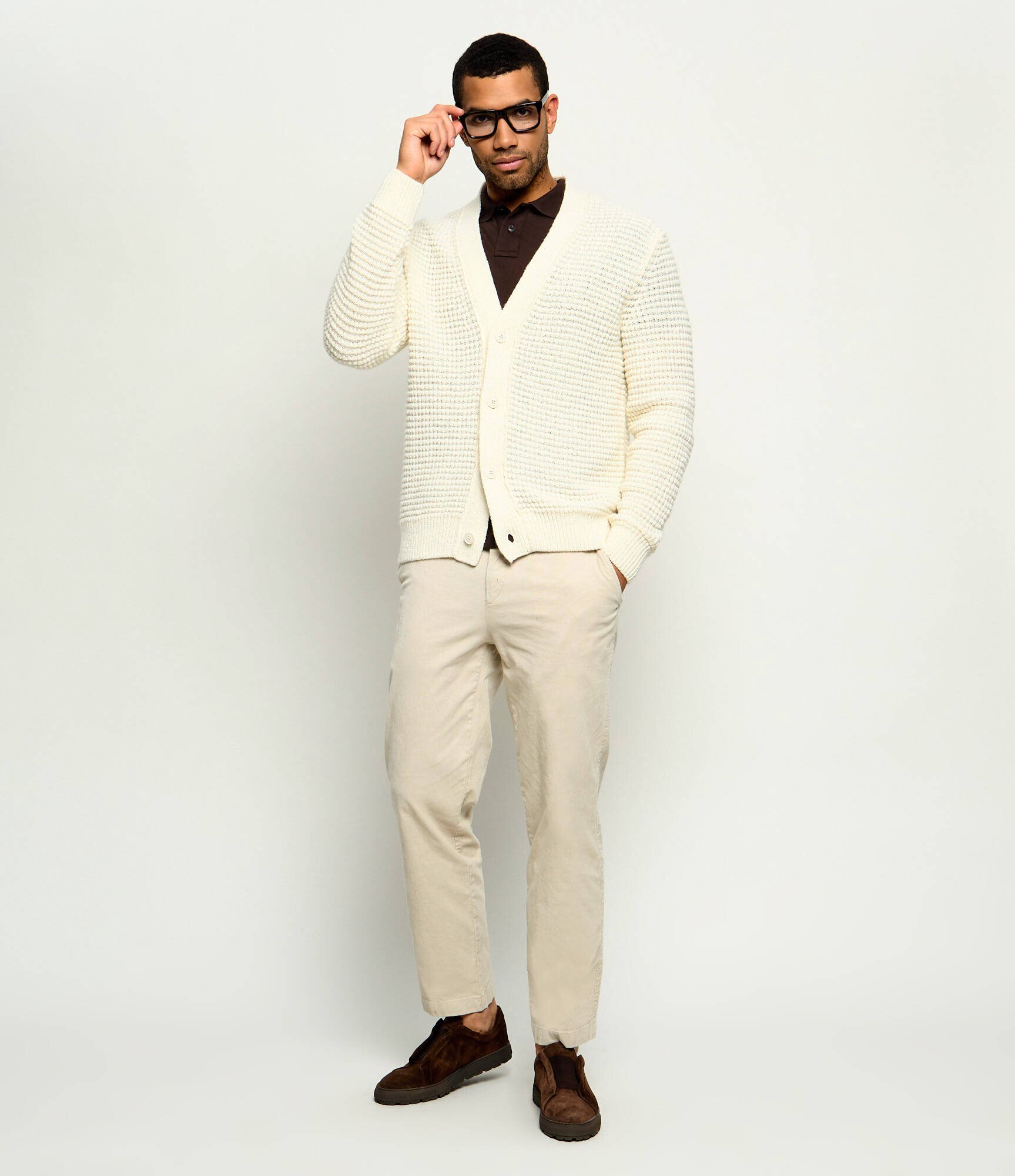 BOSS Orange De lână cardigan Korsico | regular fit