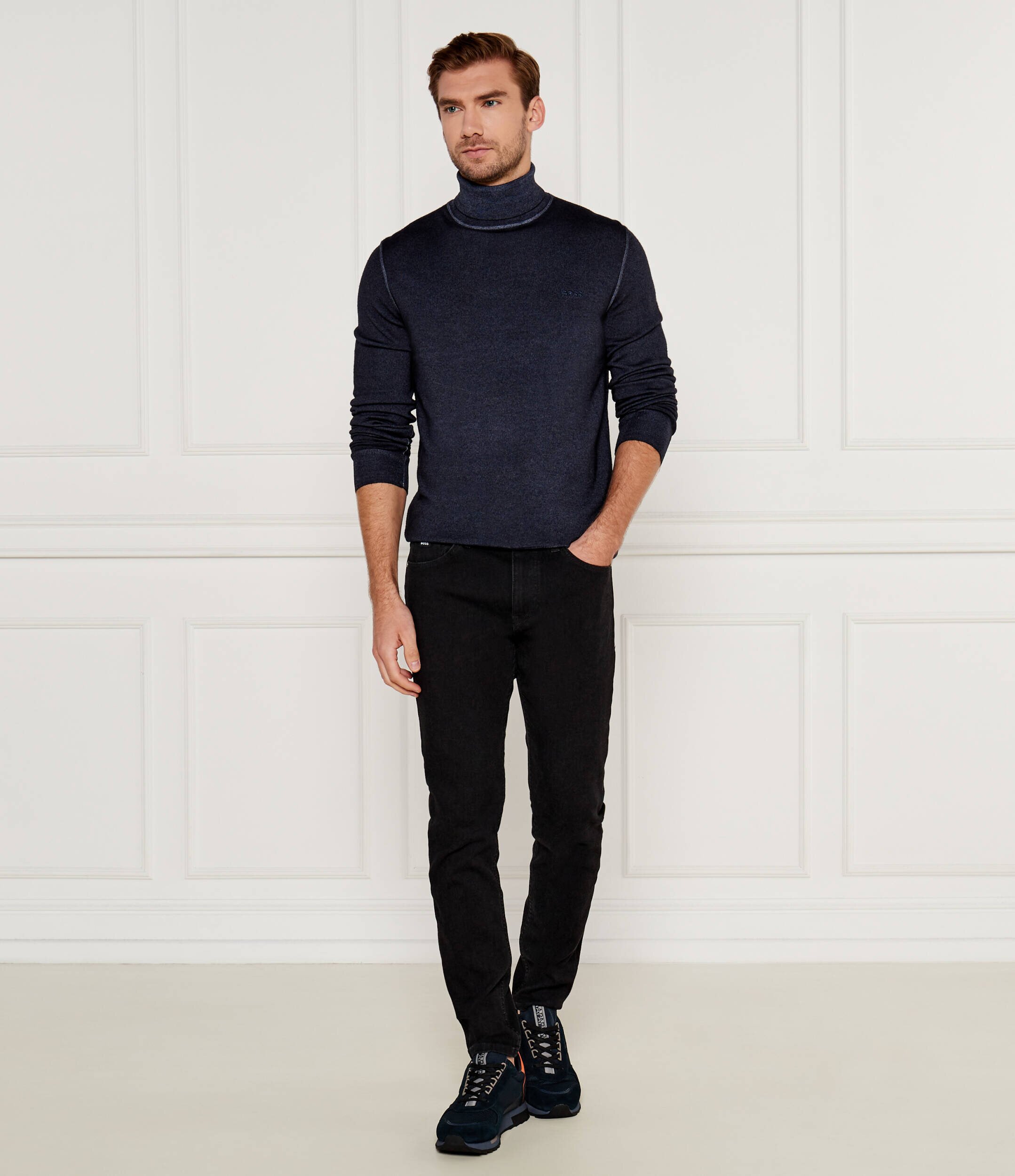 BOSS Orange De lână maletă Artulo | Regular Fit