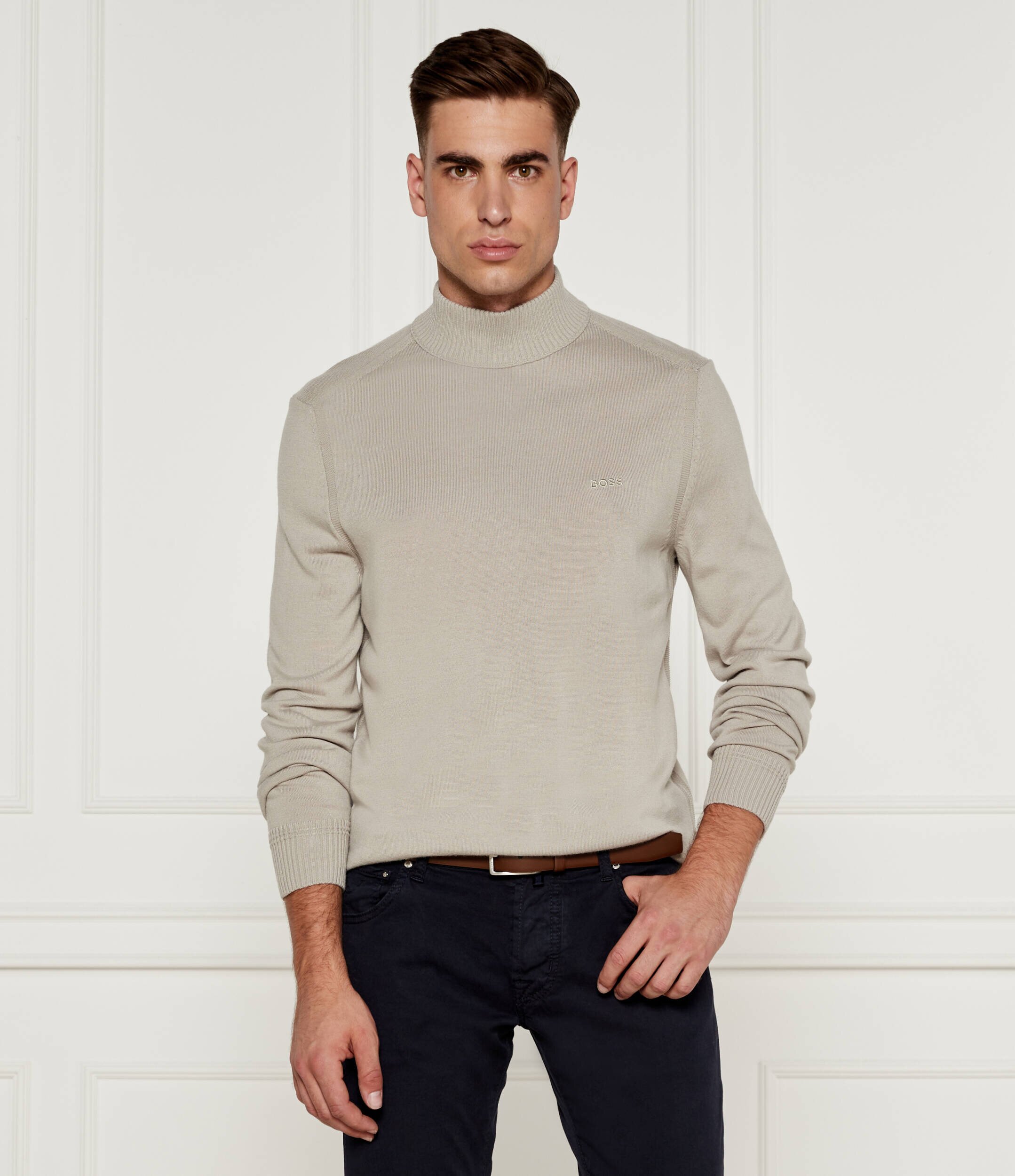 BOSS Orange De lână maletă Avac_M | Regular Fit