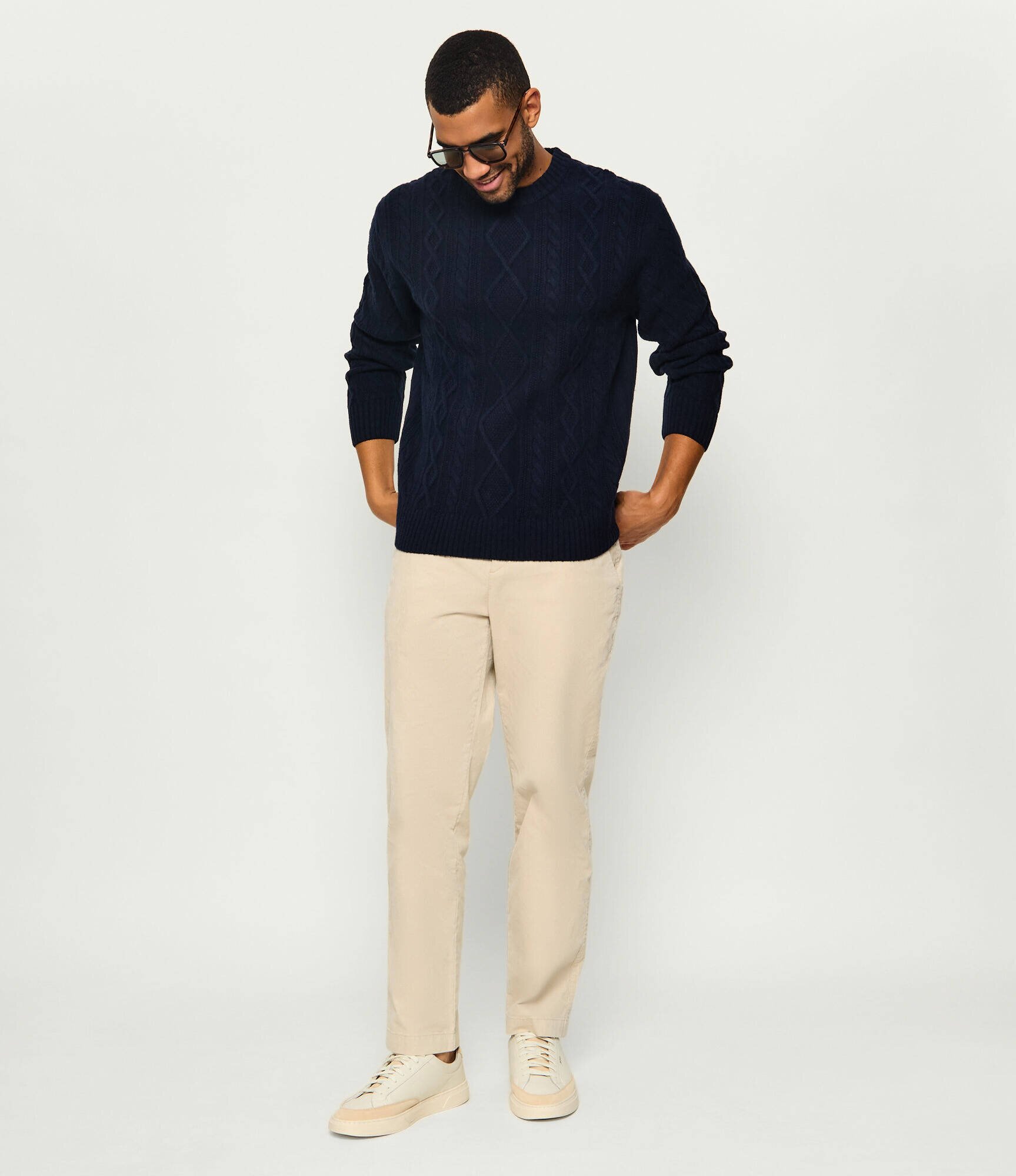 BOSS Orange De lână pulover Atreccio | Relaxed fit