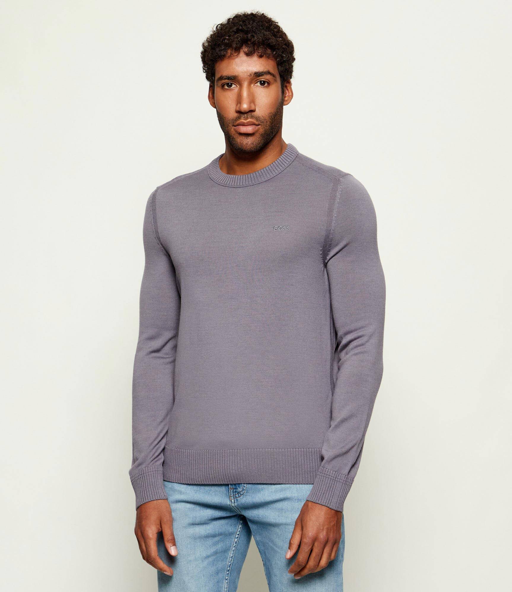 BOSS Orange De lână pulover Avac_C | regular fit