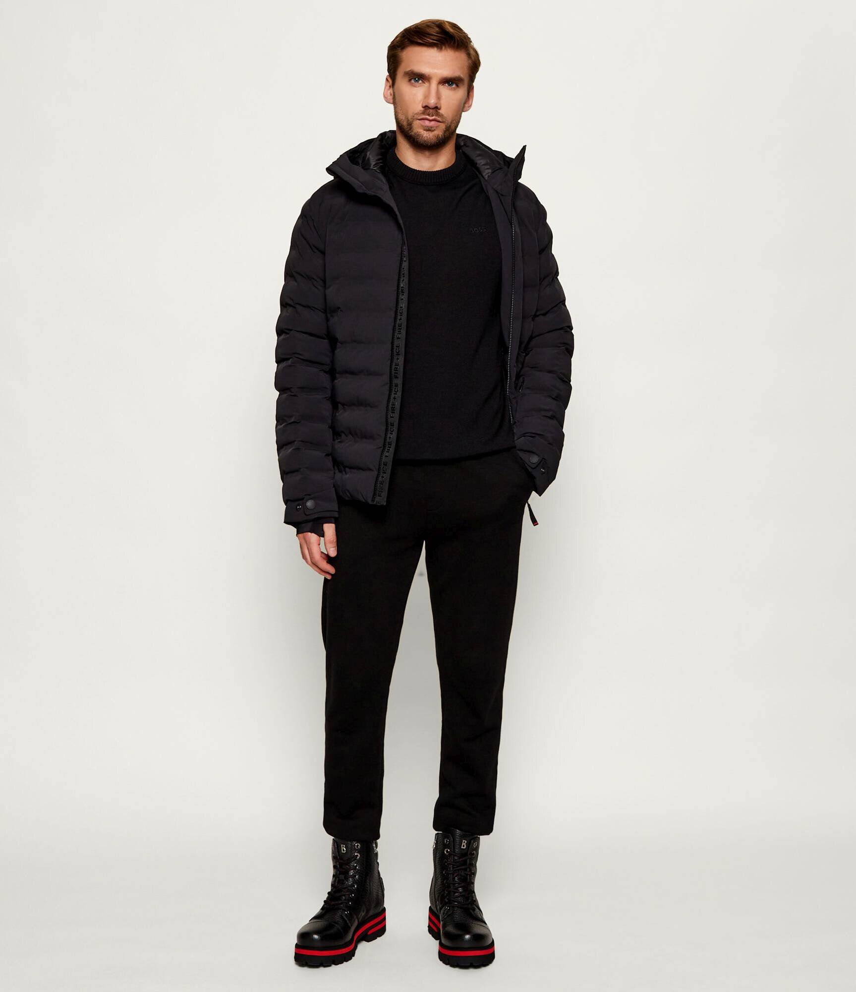 BOSS Orange De lână pulover Avac_C | Regular Fit