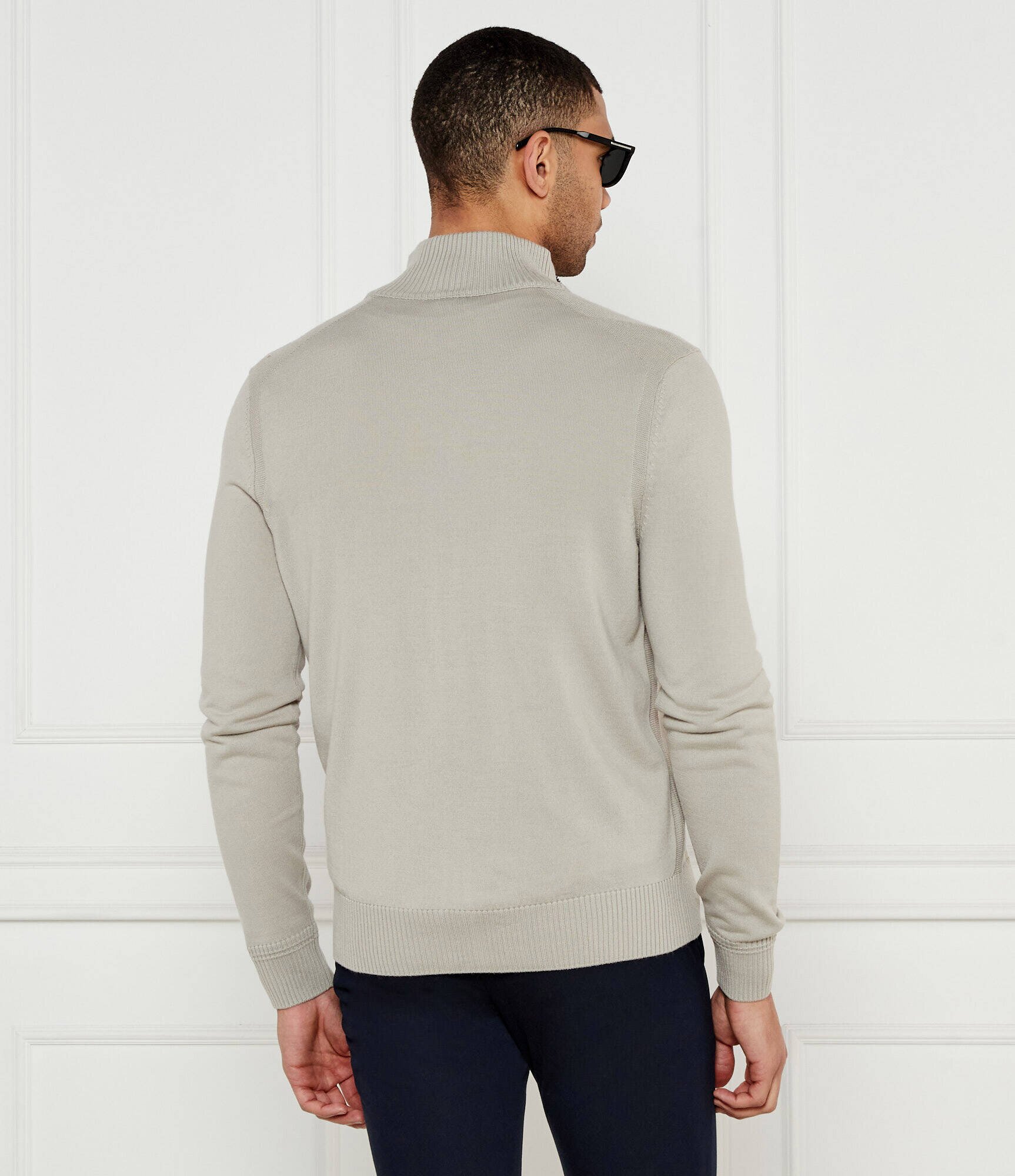 BOSS Orange De lână pulover Avac_FZ | Regular Fit