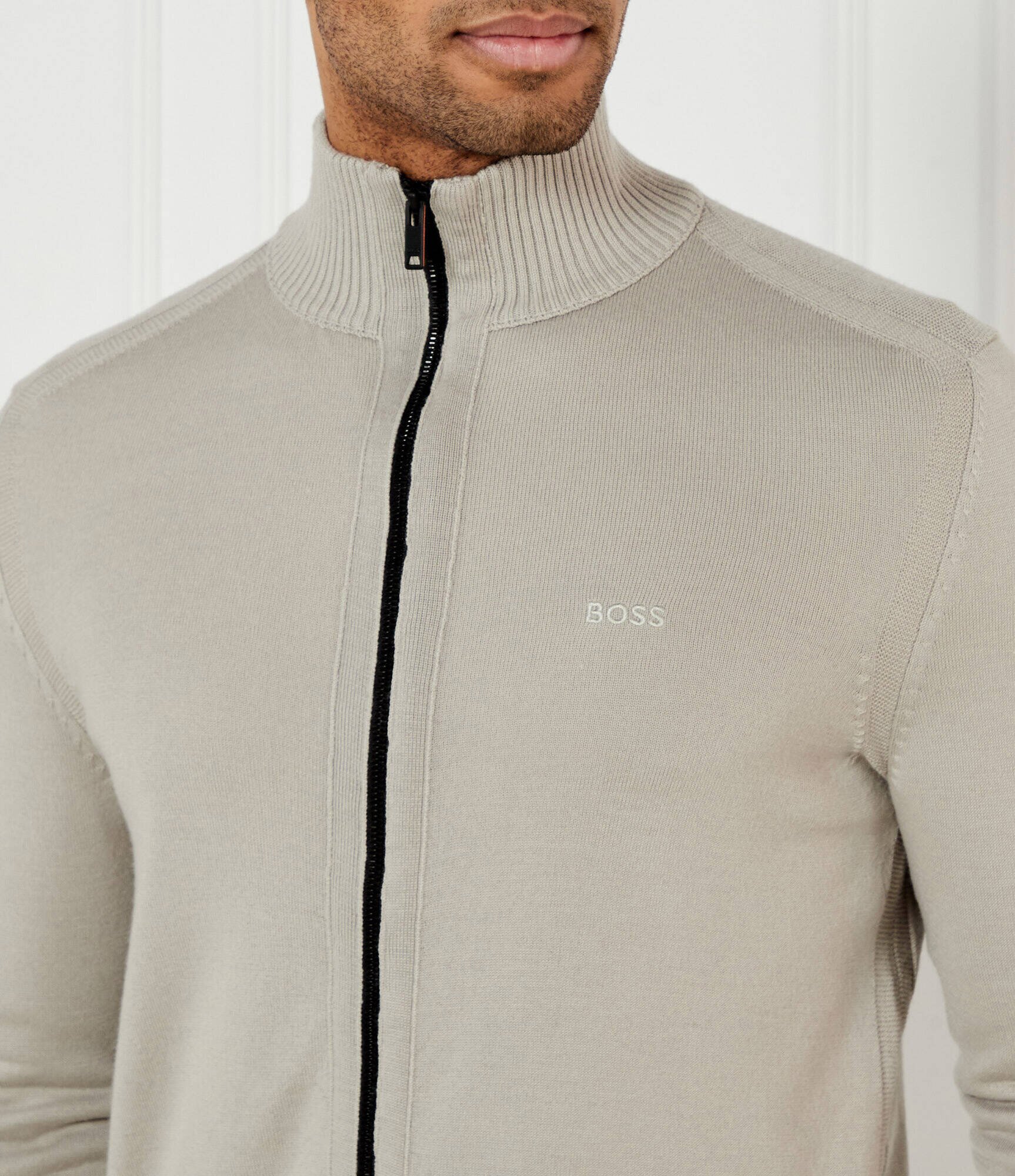 BOSS Orange De lână pulover Avac_FZ | Regular Fit