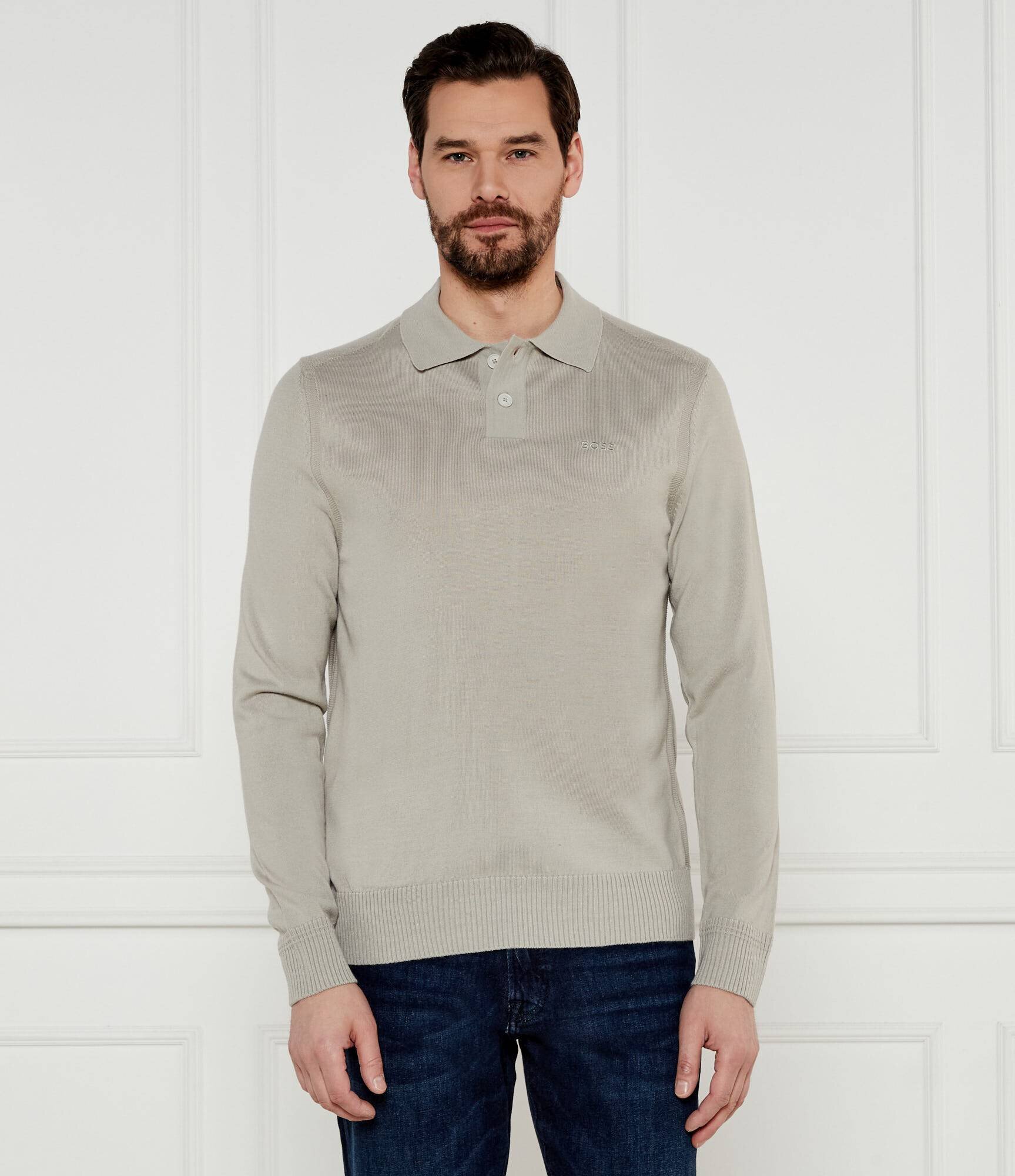 BOSS Orange De lână pulover Avac | Slim Fit