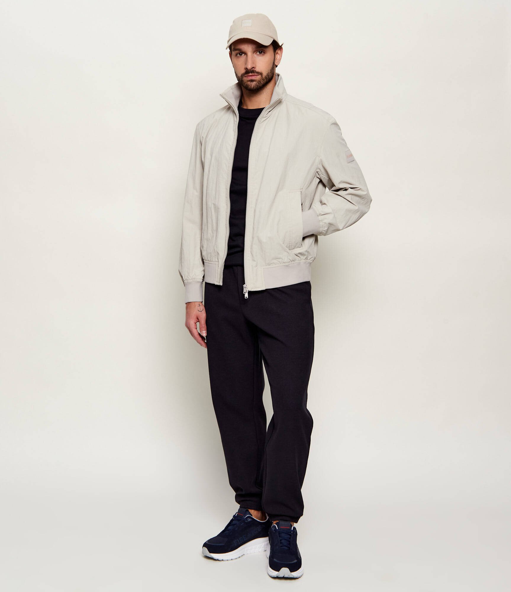 BOSS Orange Geacă bomber Opens | Relaxed fit