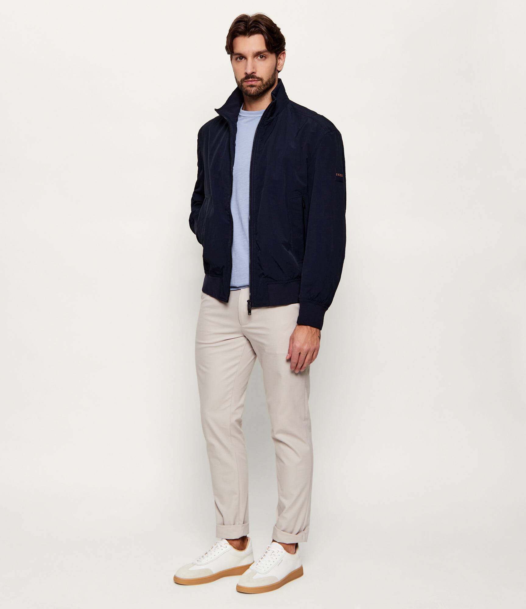 BOSS Orange Geacă bomber Opens | Relaxed fit