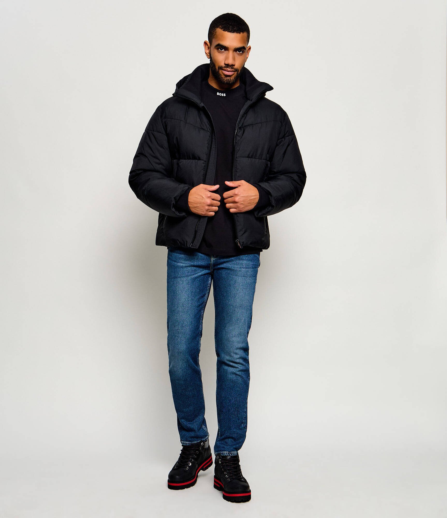BOSS Orange Geacă Obore | Oversize fit