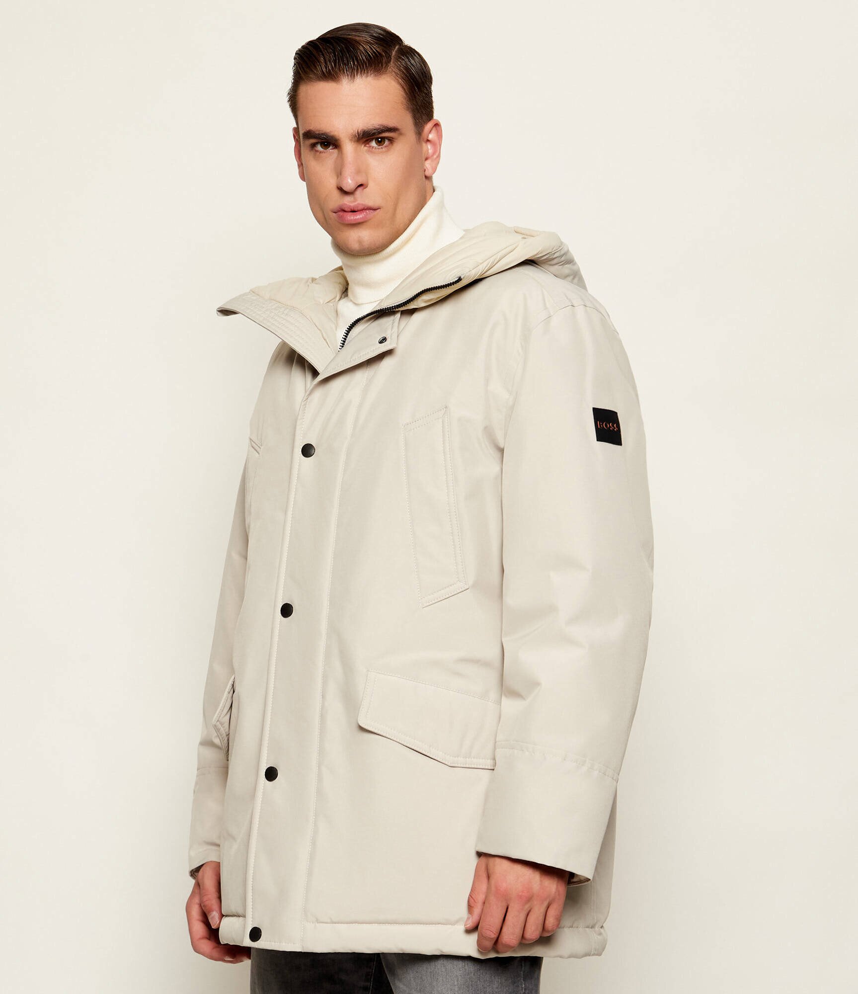 BOSS Orange Geacă parka Osiass1 | Relaxed fit