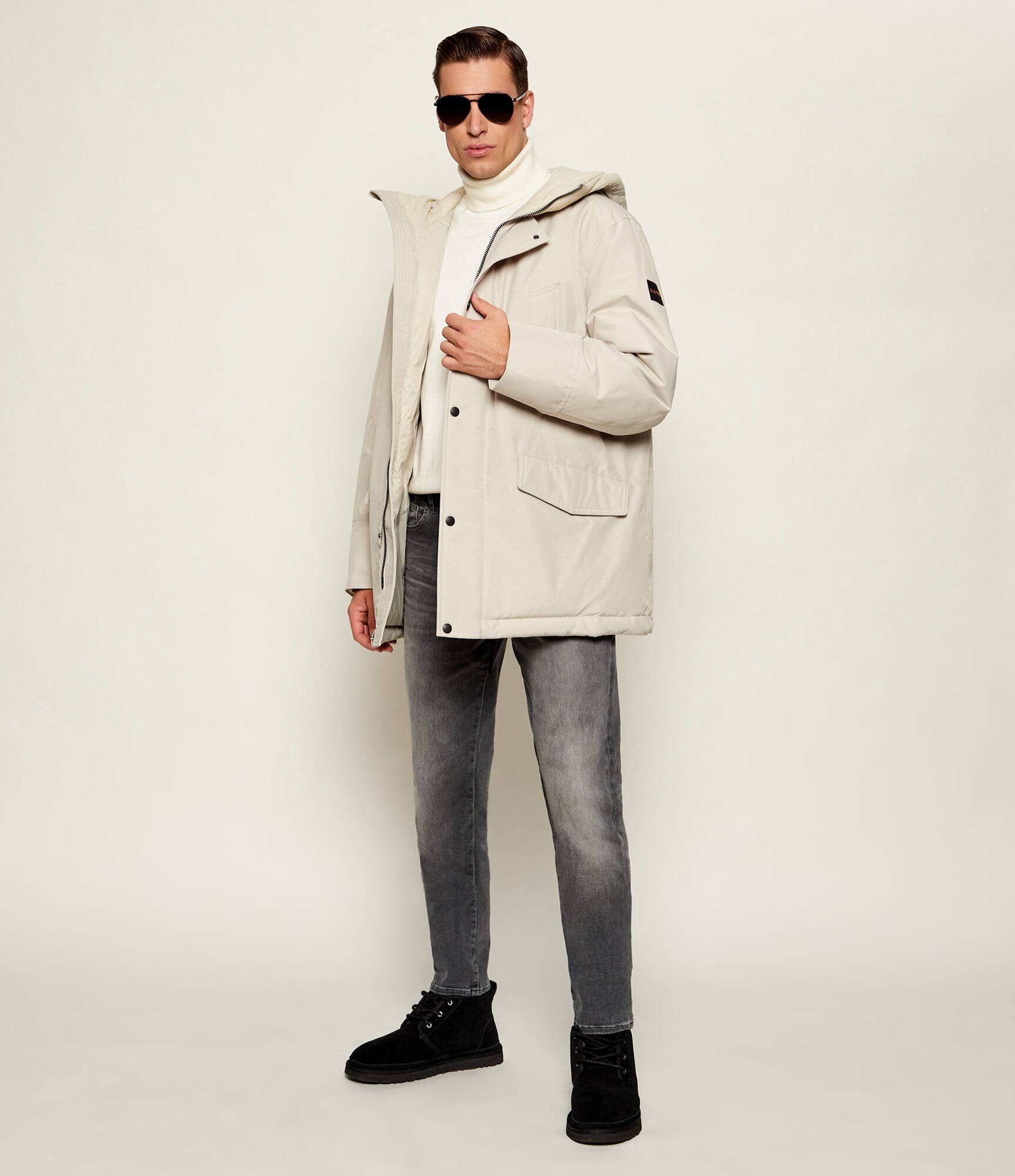 BOSS Orange Geacă parka Osiass1 | Relaxed fit