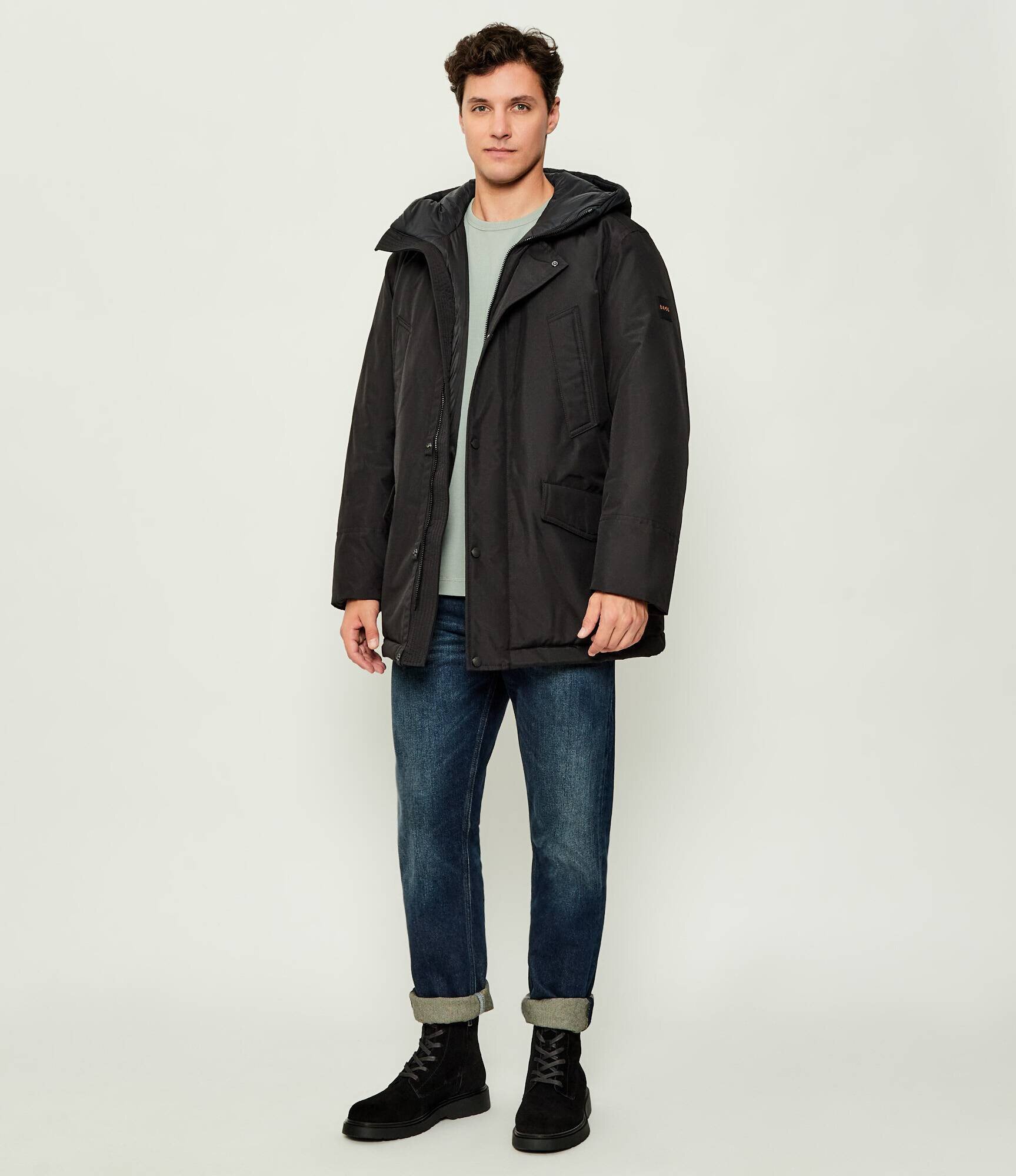 BOSS Orange Geacă parka Osiass1 | Relaxed fit