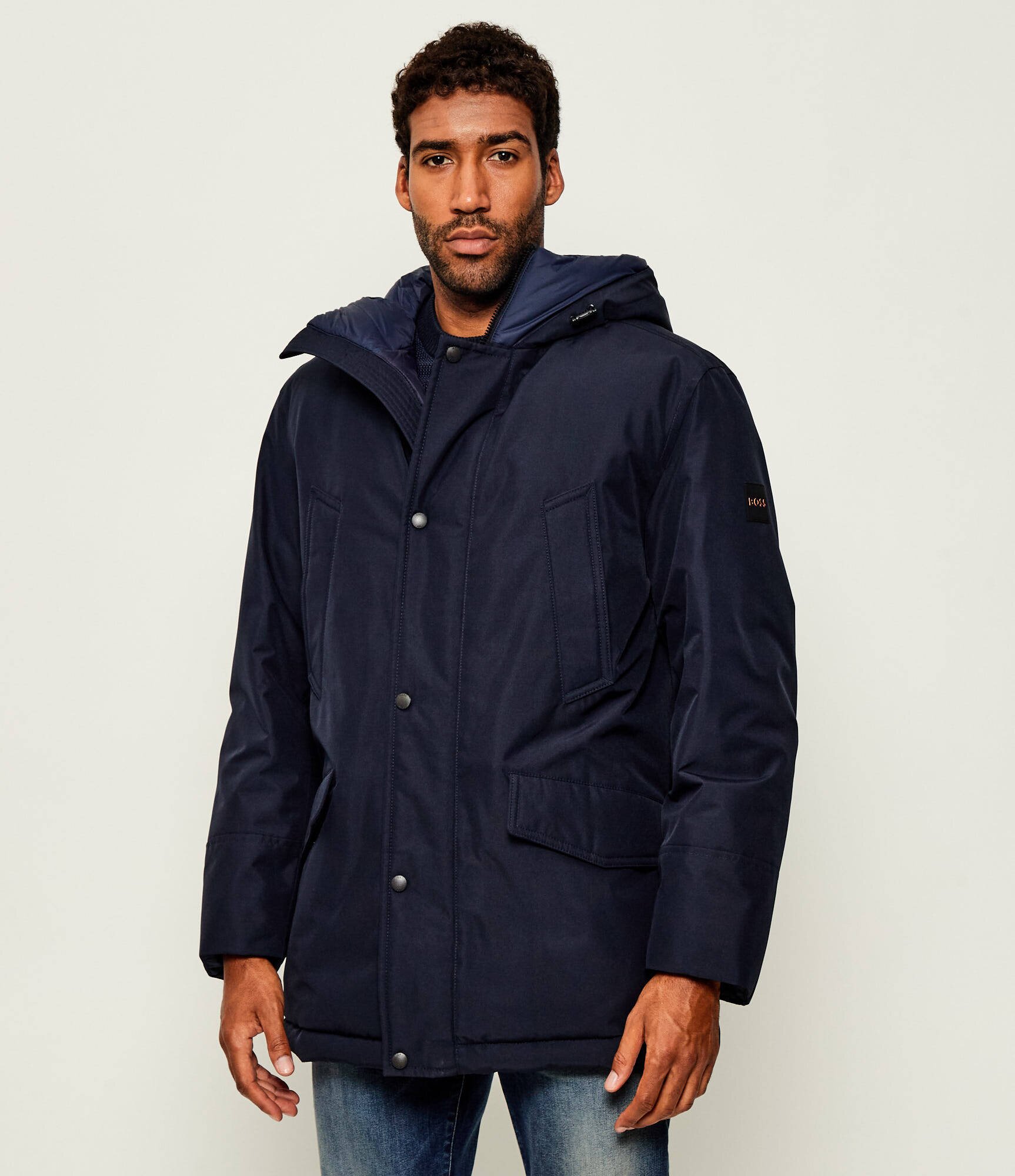 BOSS Orange Geacă parka Osiass1 | Relaxed fit