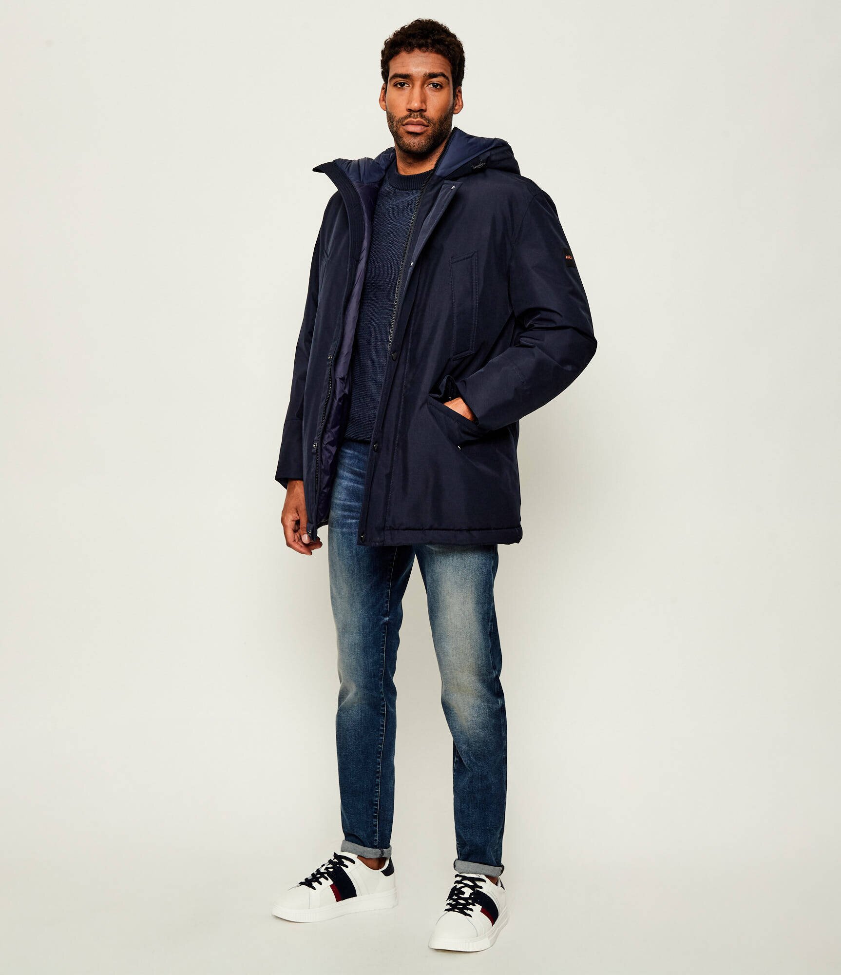 BOSS Orange Geacă parka Osiass1 | Relaxed fit