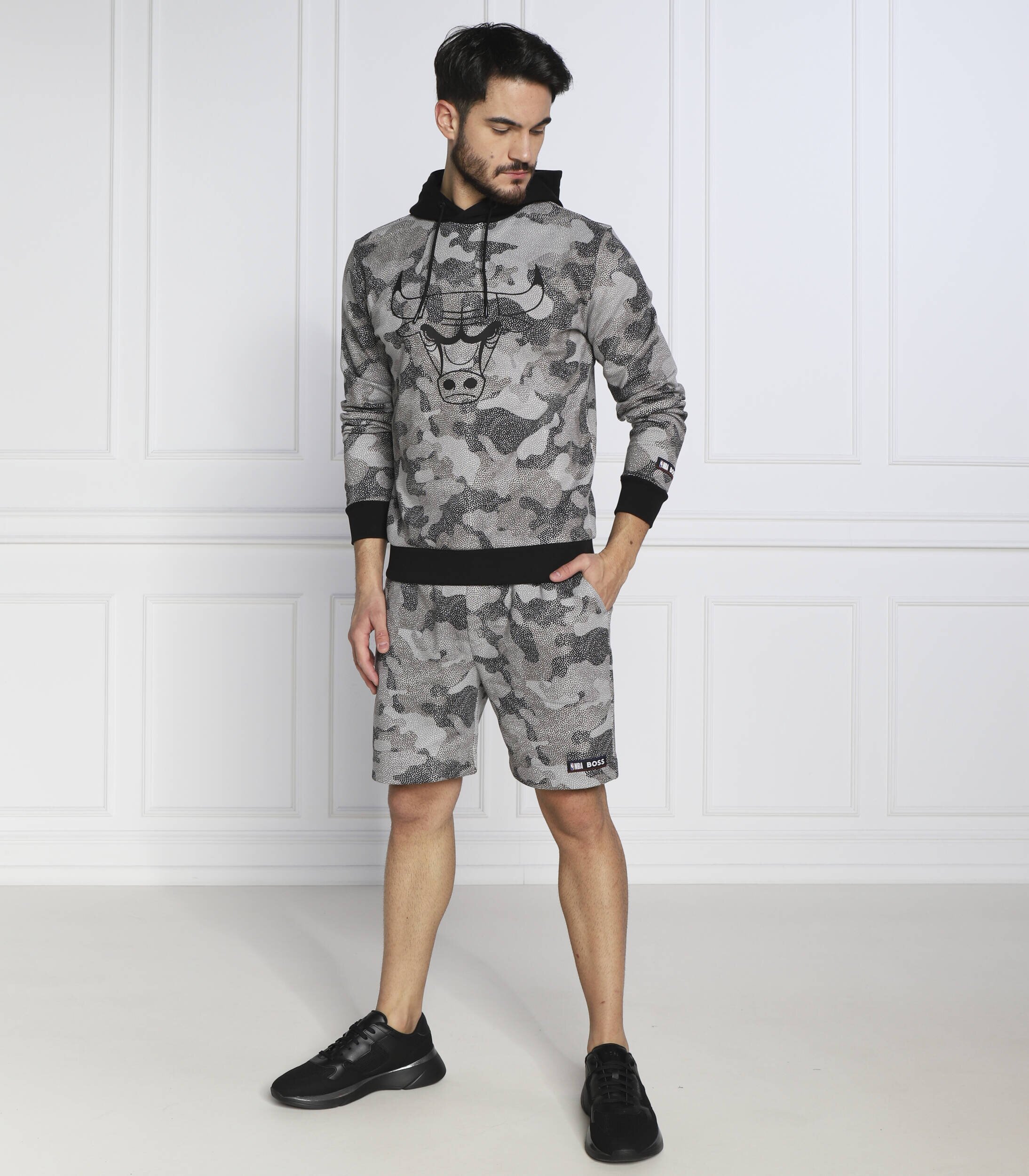 BOSS Orange Hanorac BOSS x NBA Camo | Regular Fit
