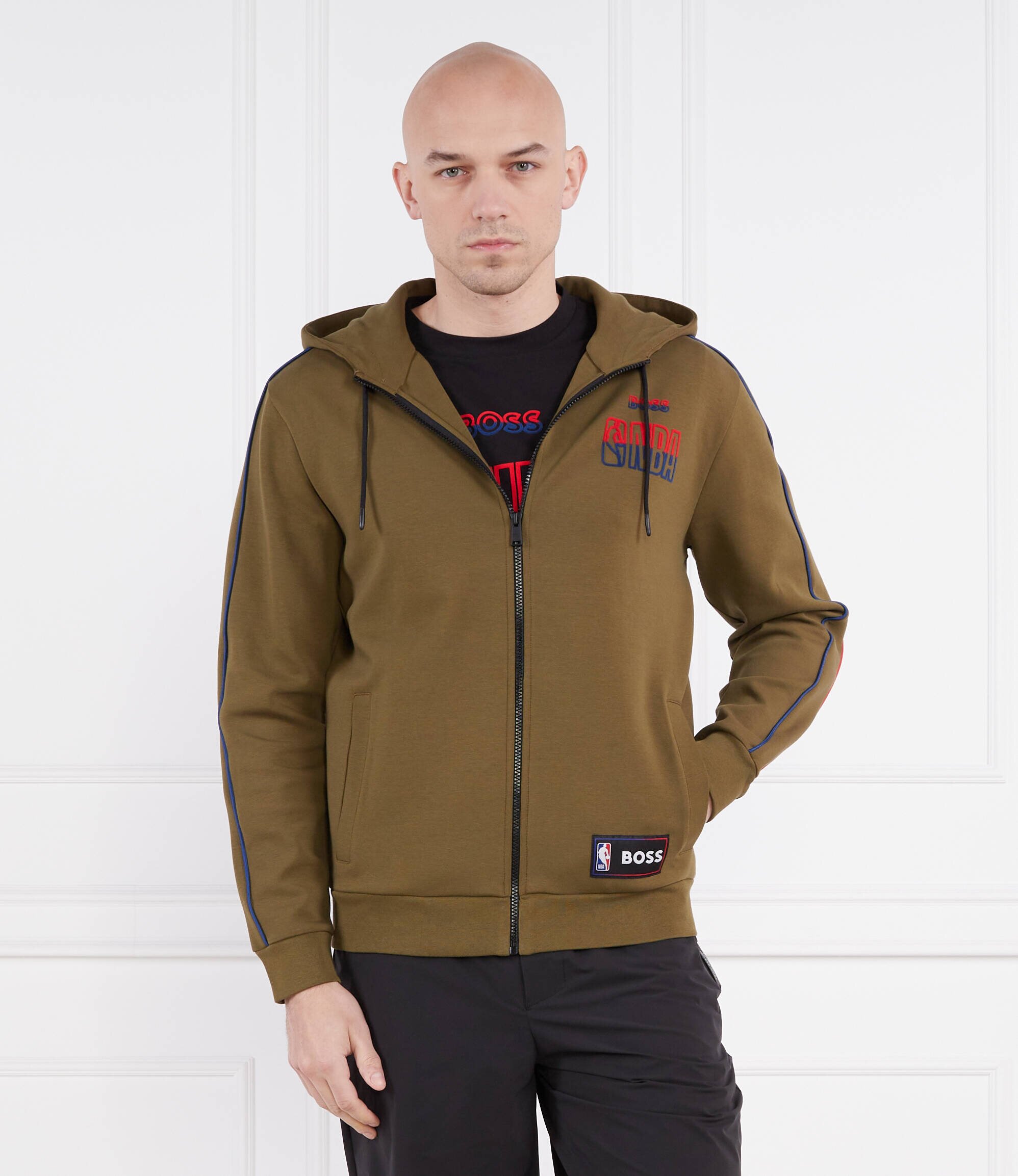 BOSS Orange Hanorac BOSS X NBA | Regular Fit