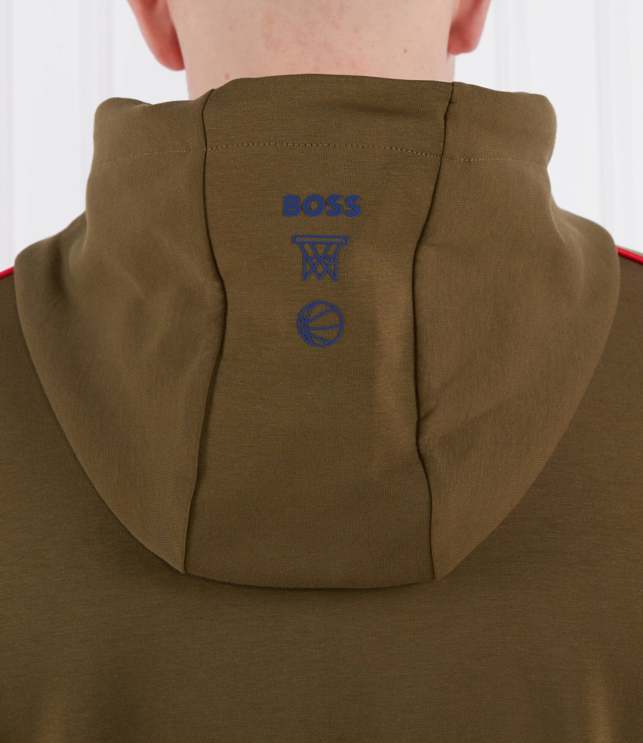 BOSS Orange Hanorac BOSS X NBA | Regular Fit