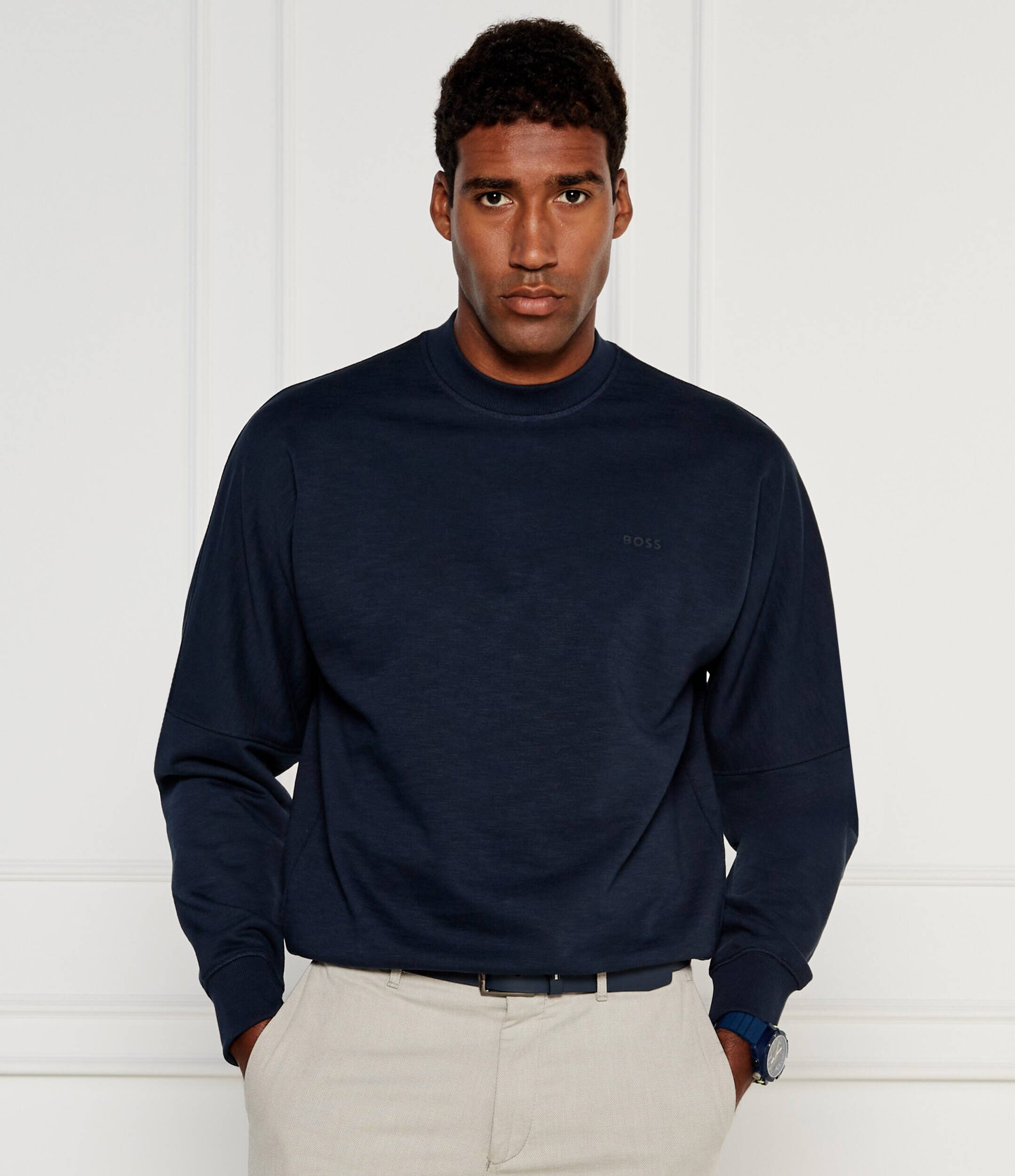 BOSS Orange Hanorac We_Denim | Relaxed fit