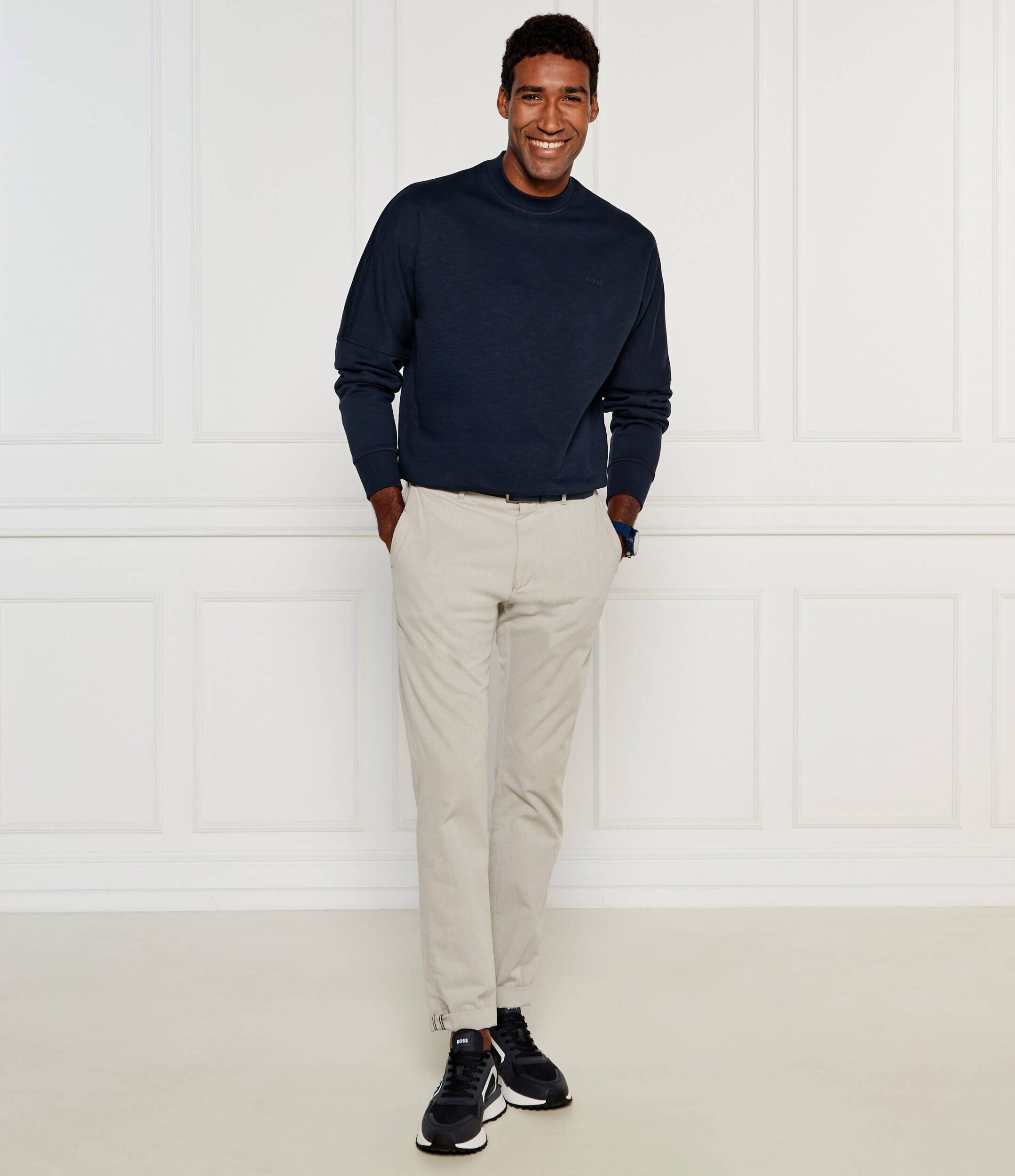 BOSS Orange Hanorac We_Denim | Relaxed fit