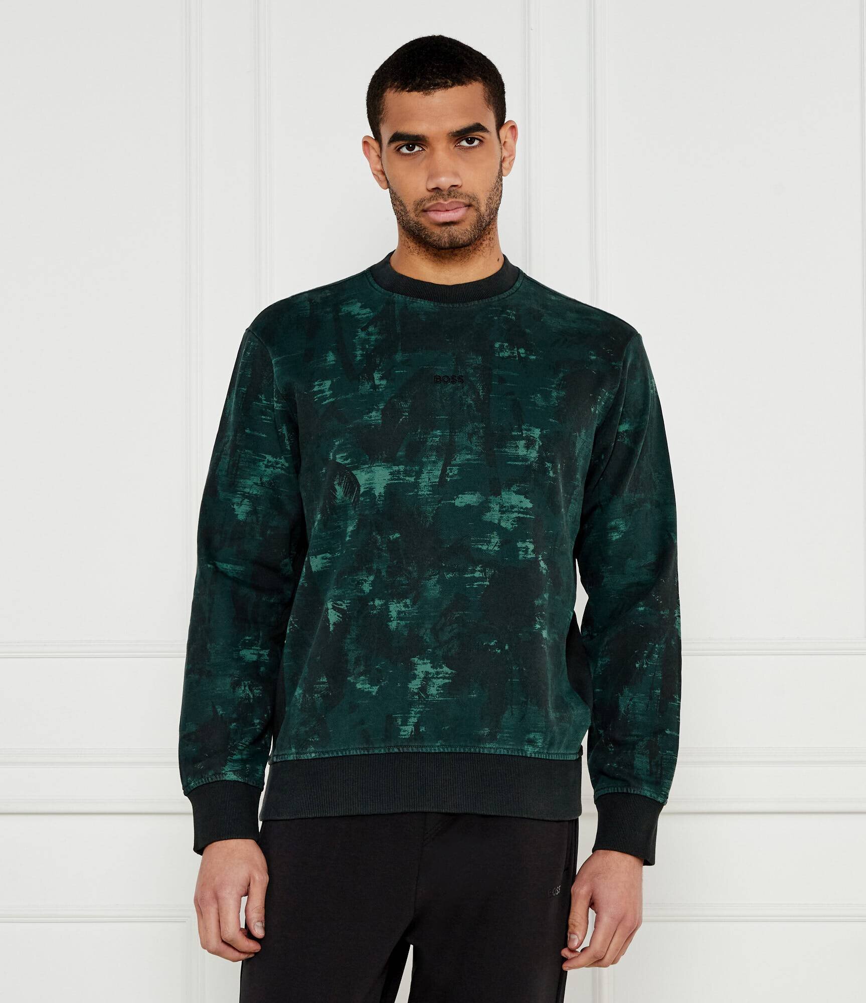 BOSS Orange Hanorac We_Jungle | Relaxed fit