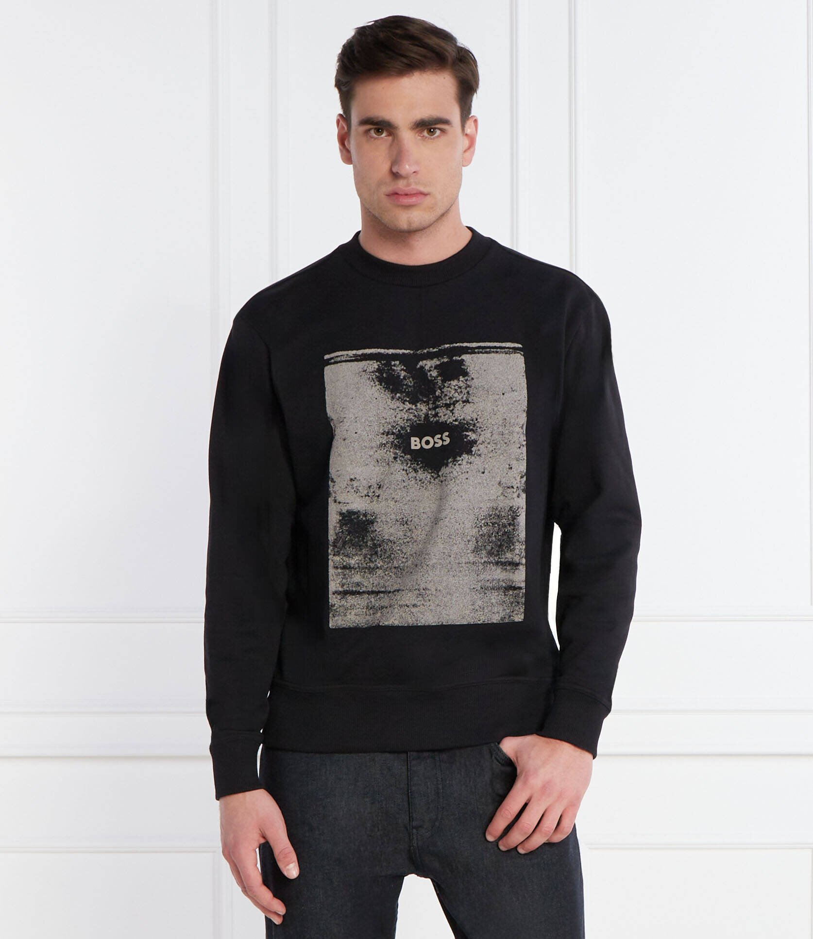 BOSS Orange Hanorac We_Kalt | Regular Fit