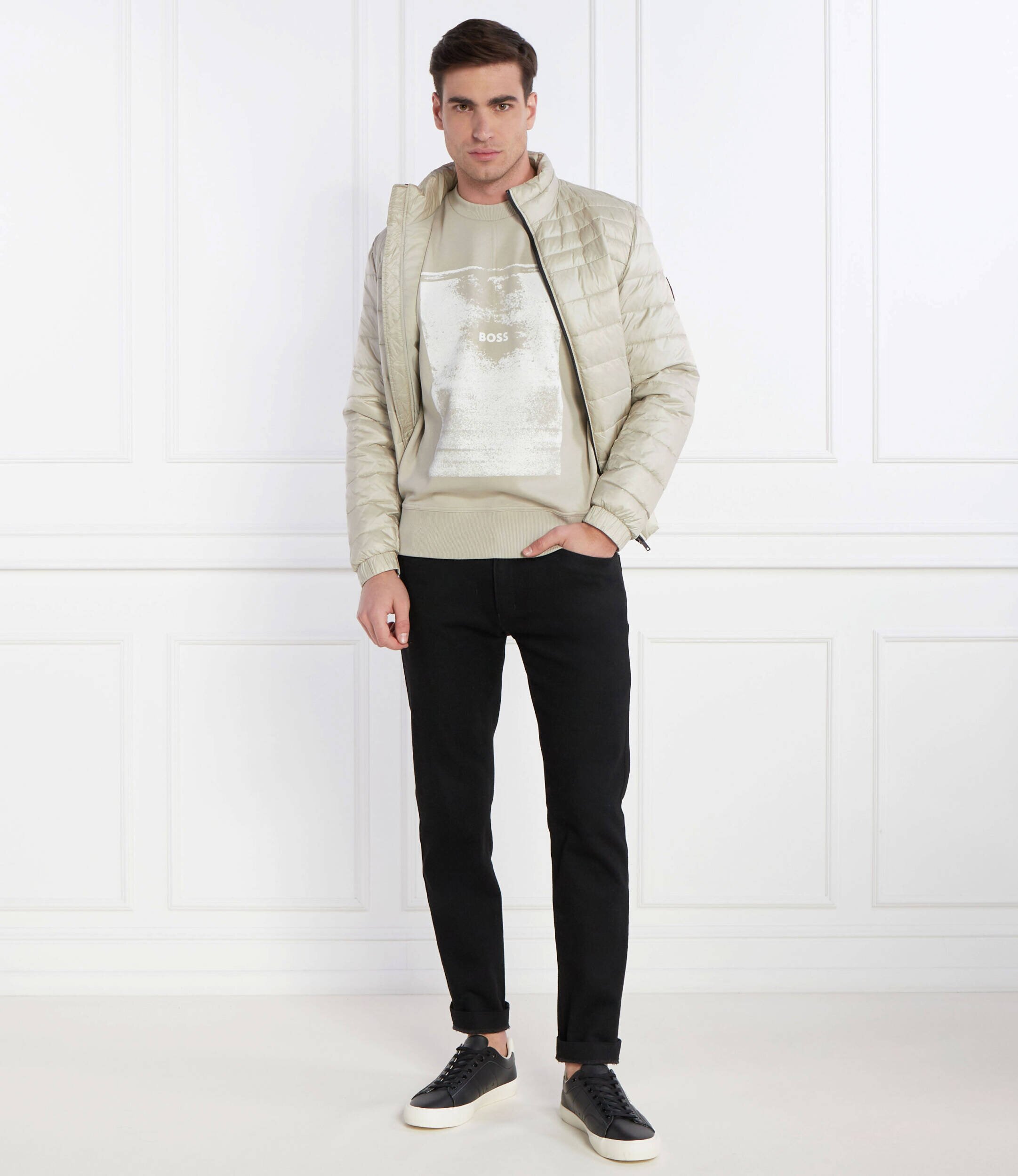 BOSS Orange Hanorac We_Kalt | Regular Fit