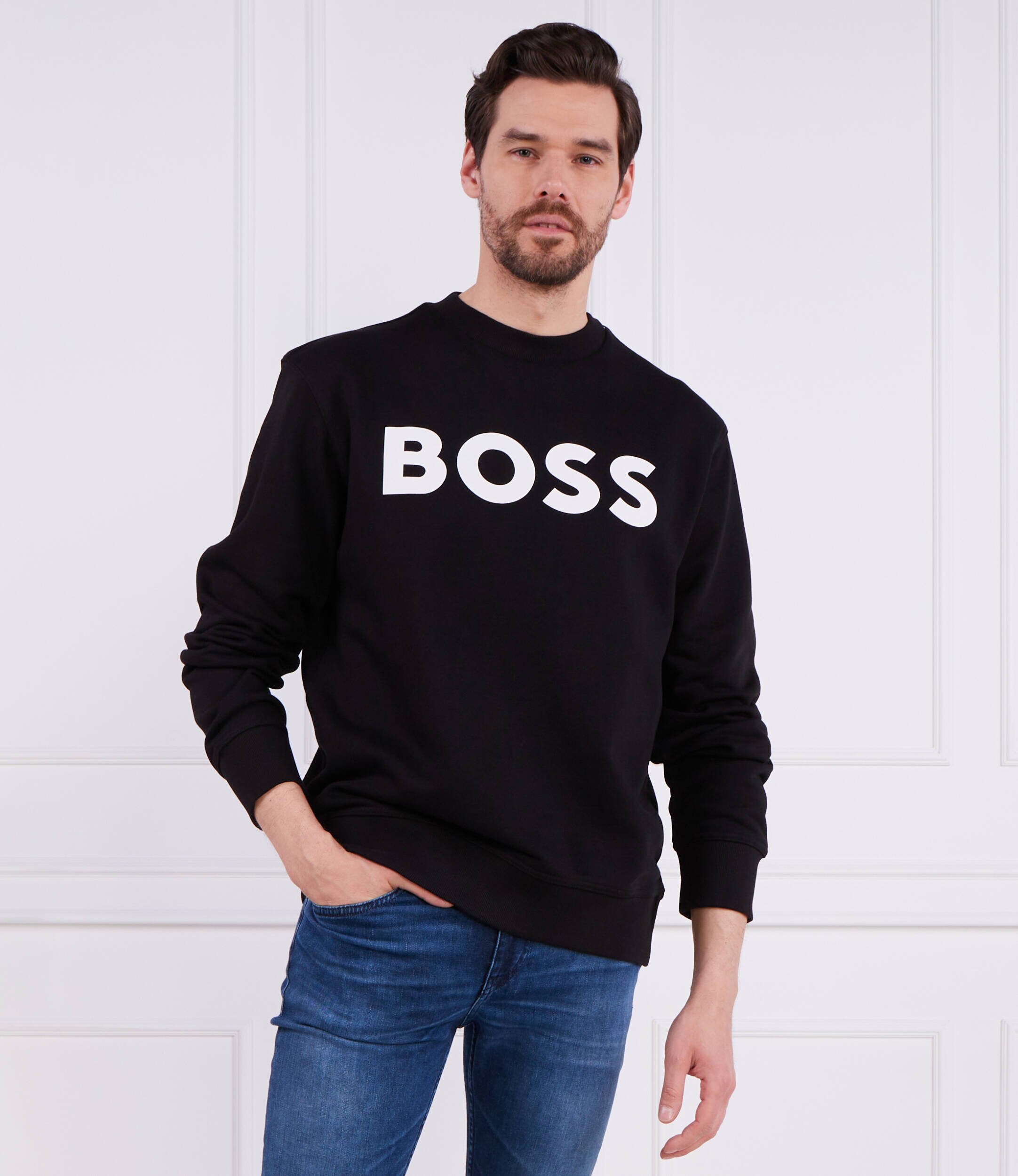 BOSS Orange Hanorac WeBasicCrew | Relaxed fit