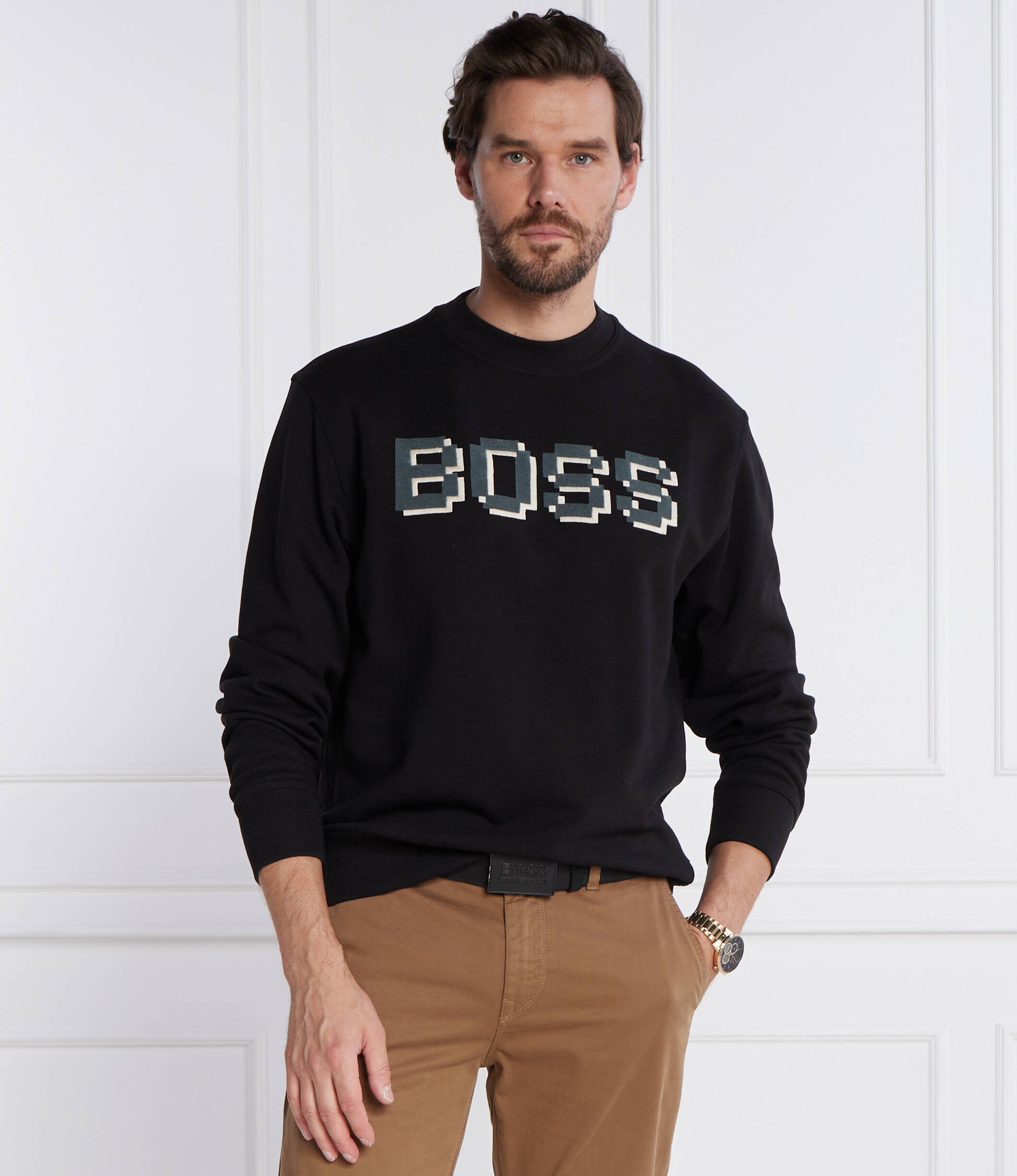 BOSS Orange Hanorac Weglitchlogo | Regular Fit