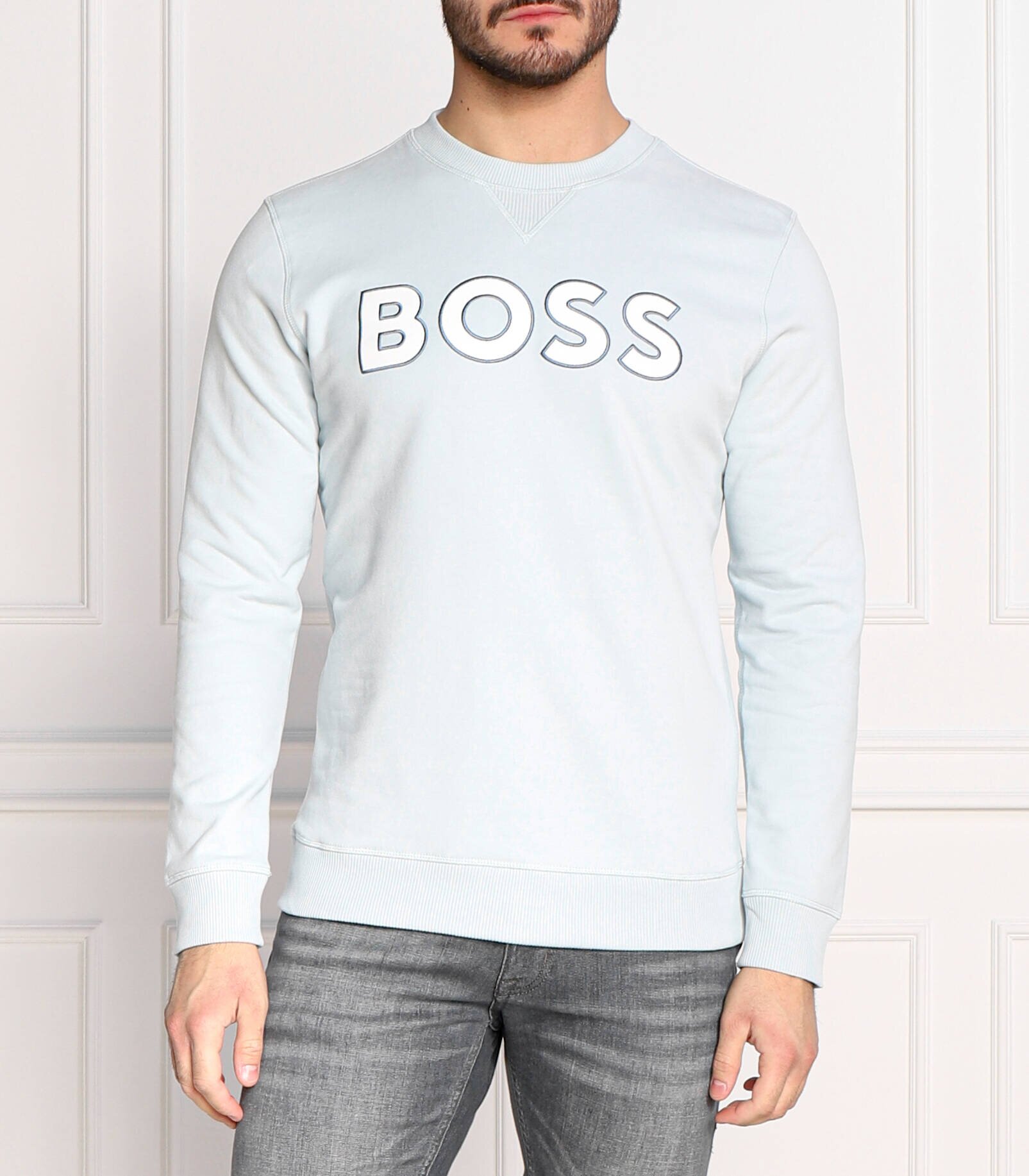 BOSS Orange Hanorac WELOGOCREWX | Regular Fit