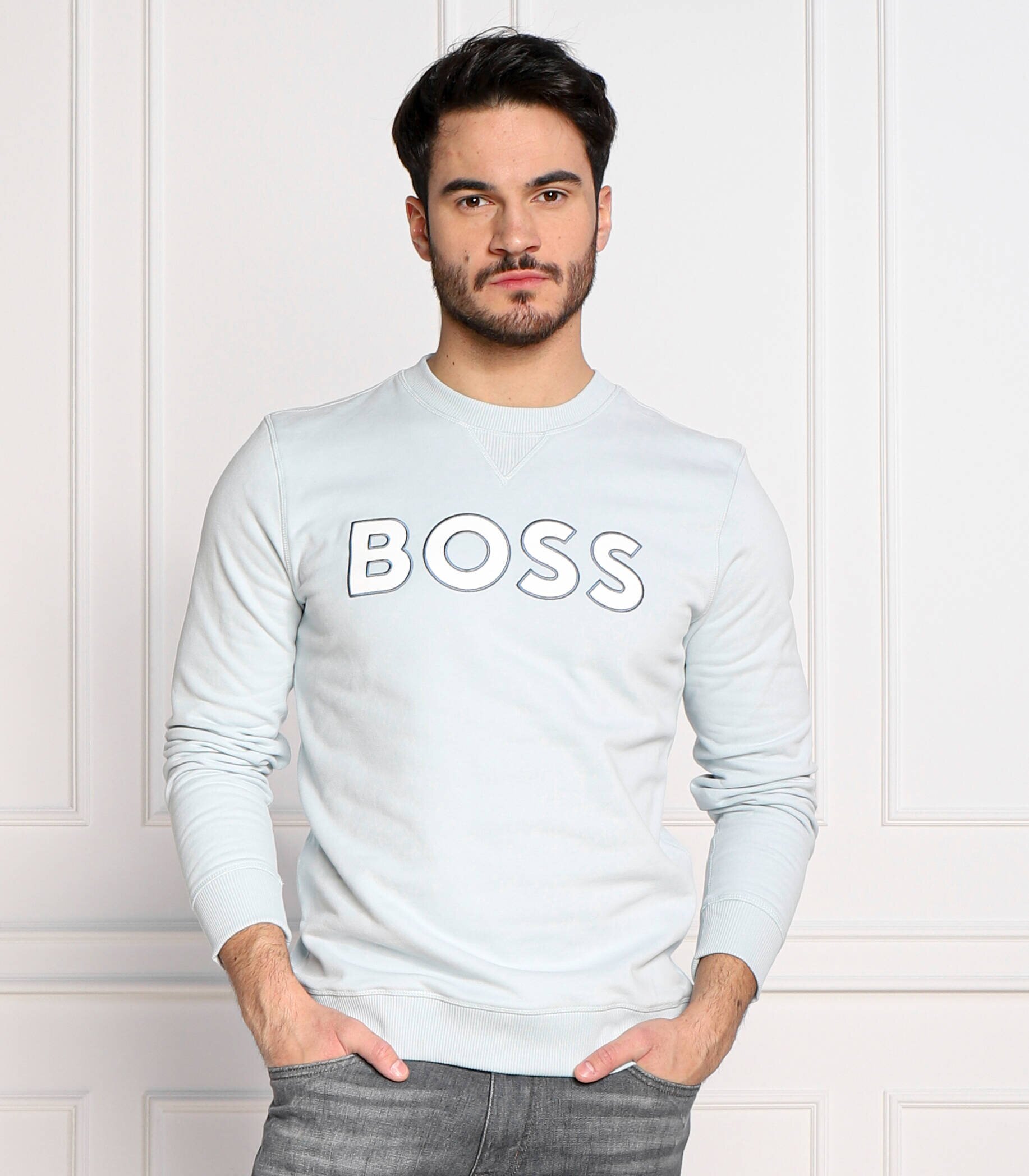 BOSS Orange Hanorac WELOGOCREWX | Regular Fit