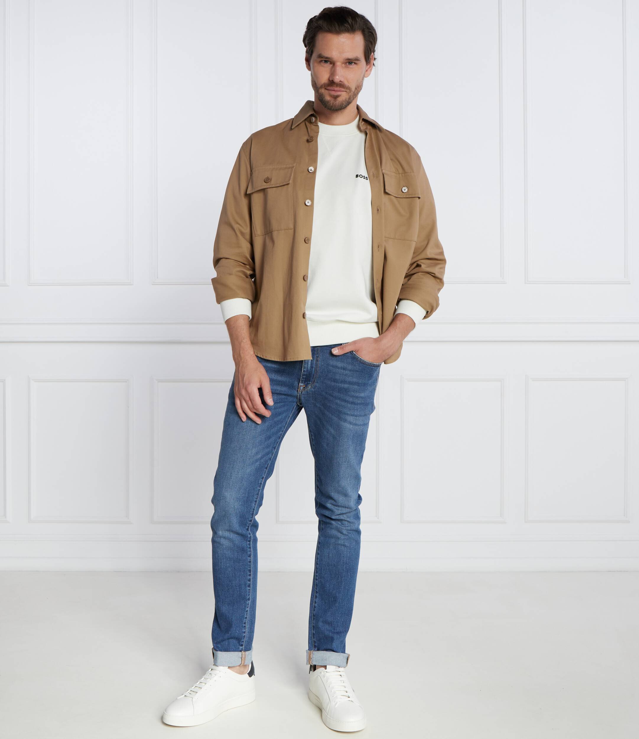 BOSS Orange Hanorac Wemetamesh | Regular Fit