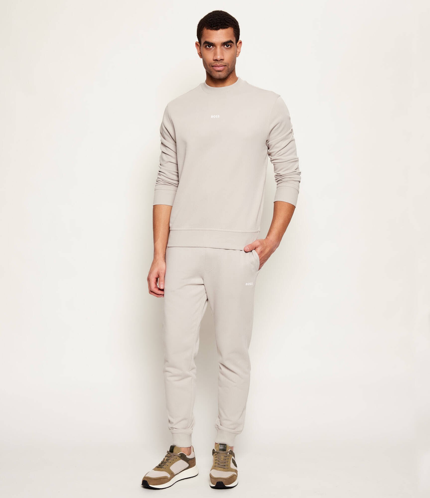 BOSS Orange Hanorac WeSmallcrew | Comfort fit | Relaxed fit