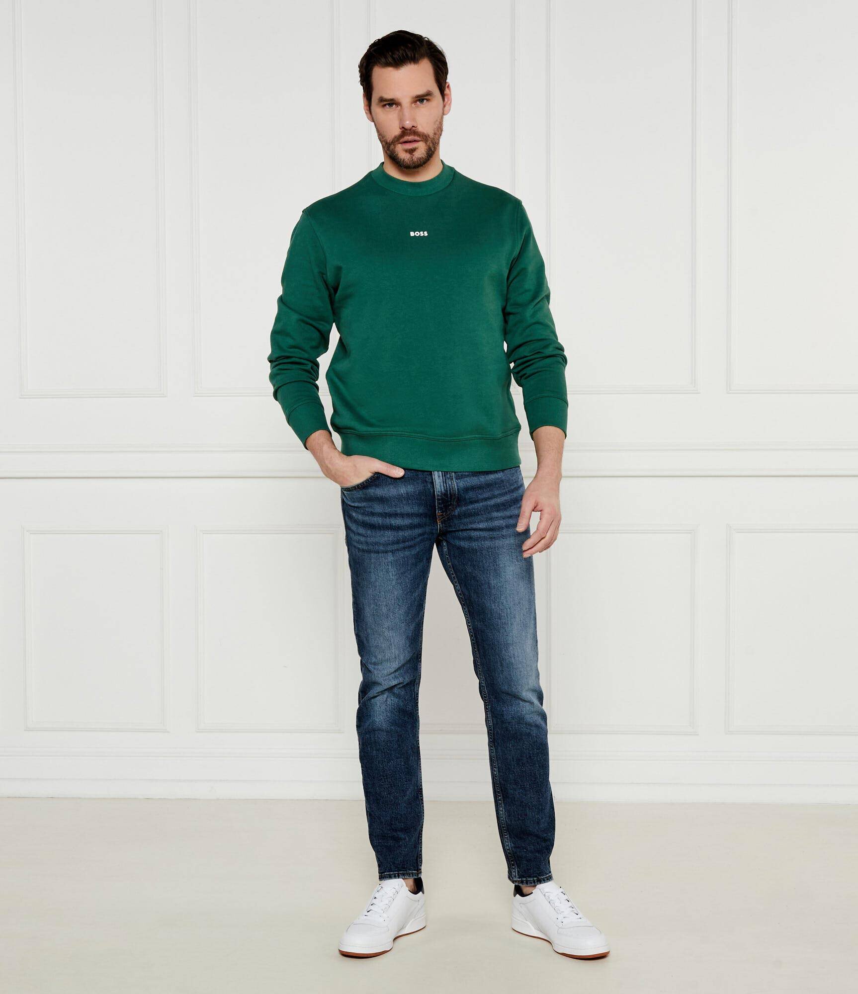 BOSS Orange Hanorac WeSmallcrew | Cropped Fit