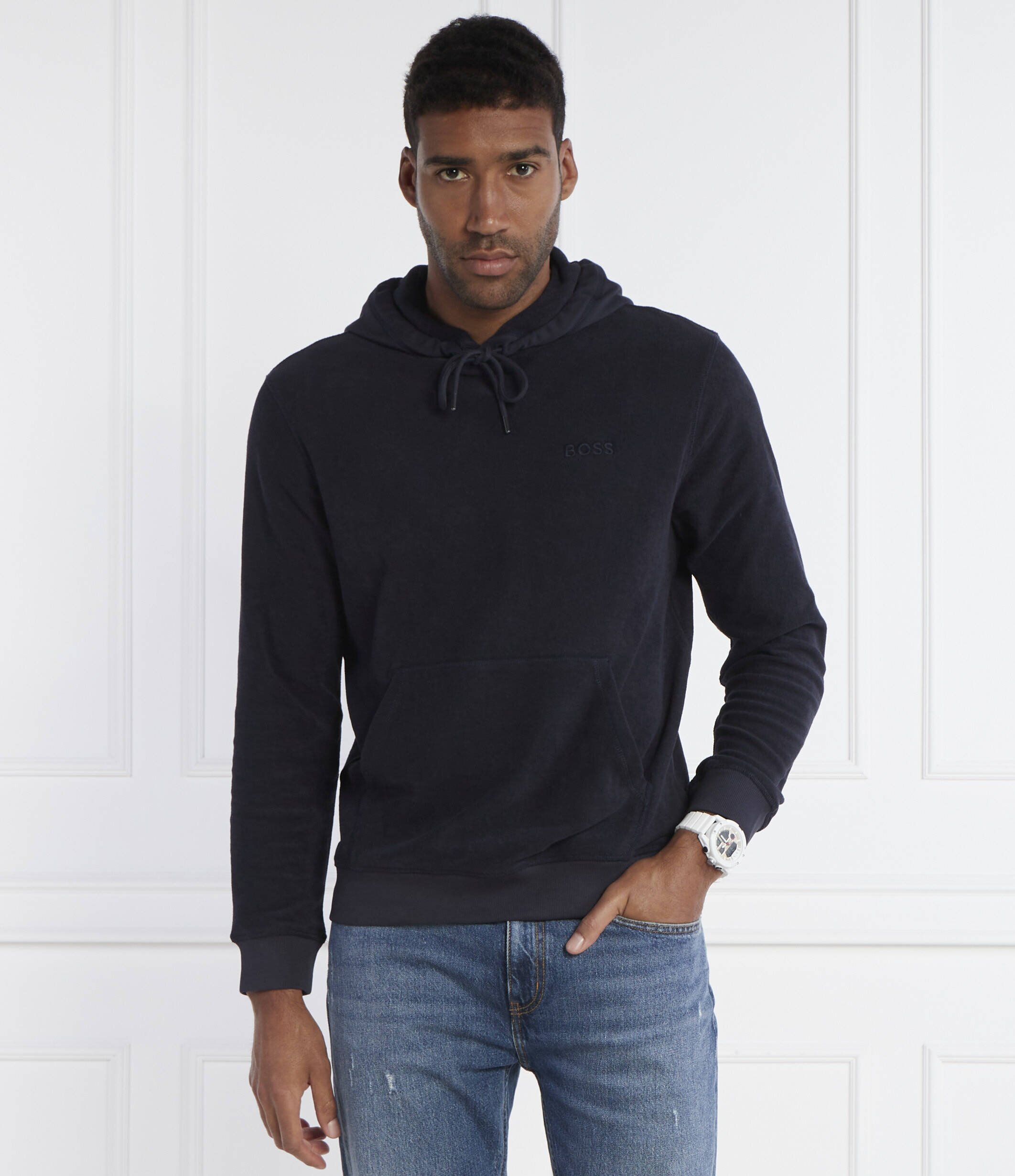 BOSS Orange Hanorac Wetowelhood | Relaxed fit