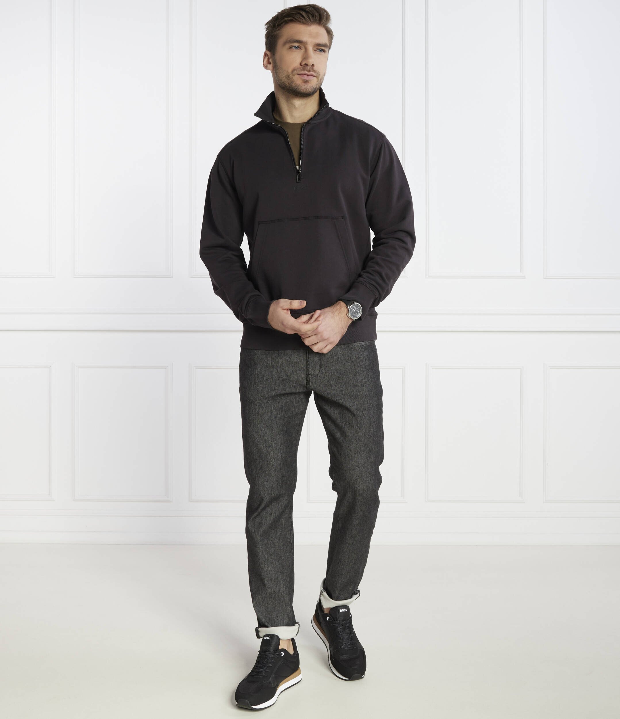 BOSS Orange Hanorac Zefadehalf | Regular Fit