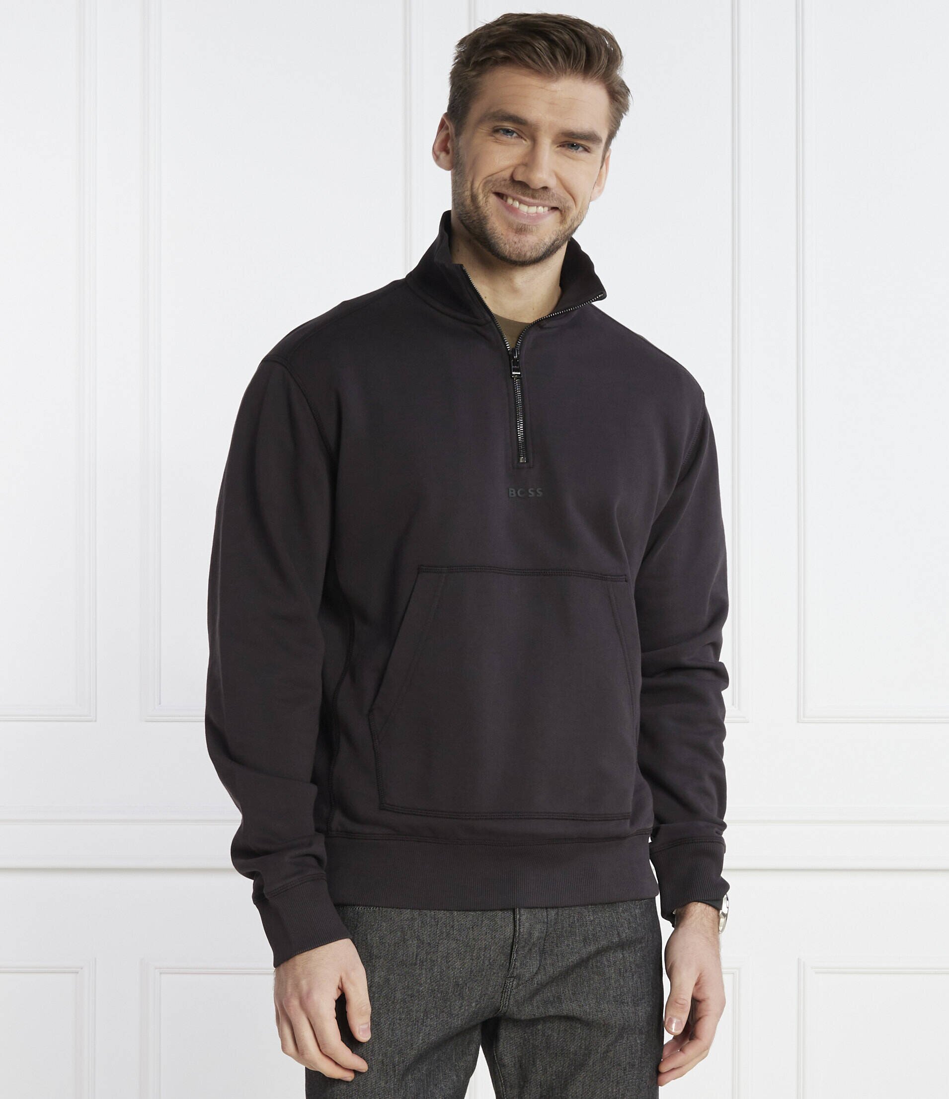 BOSS Orange Hanorac Zefadehalf | Regular Fit