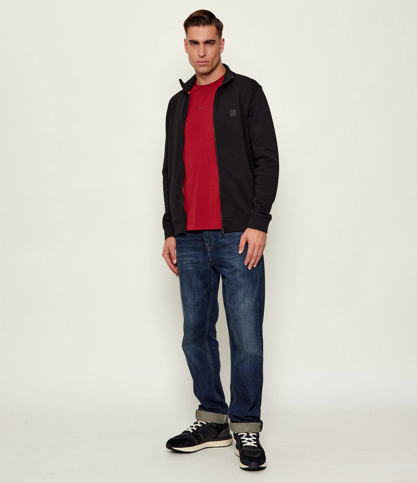 BOSS Orange Hanorac Zestart | Comfort fit