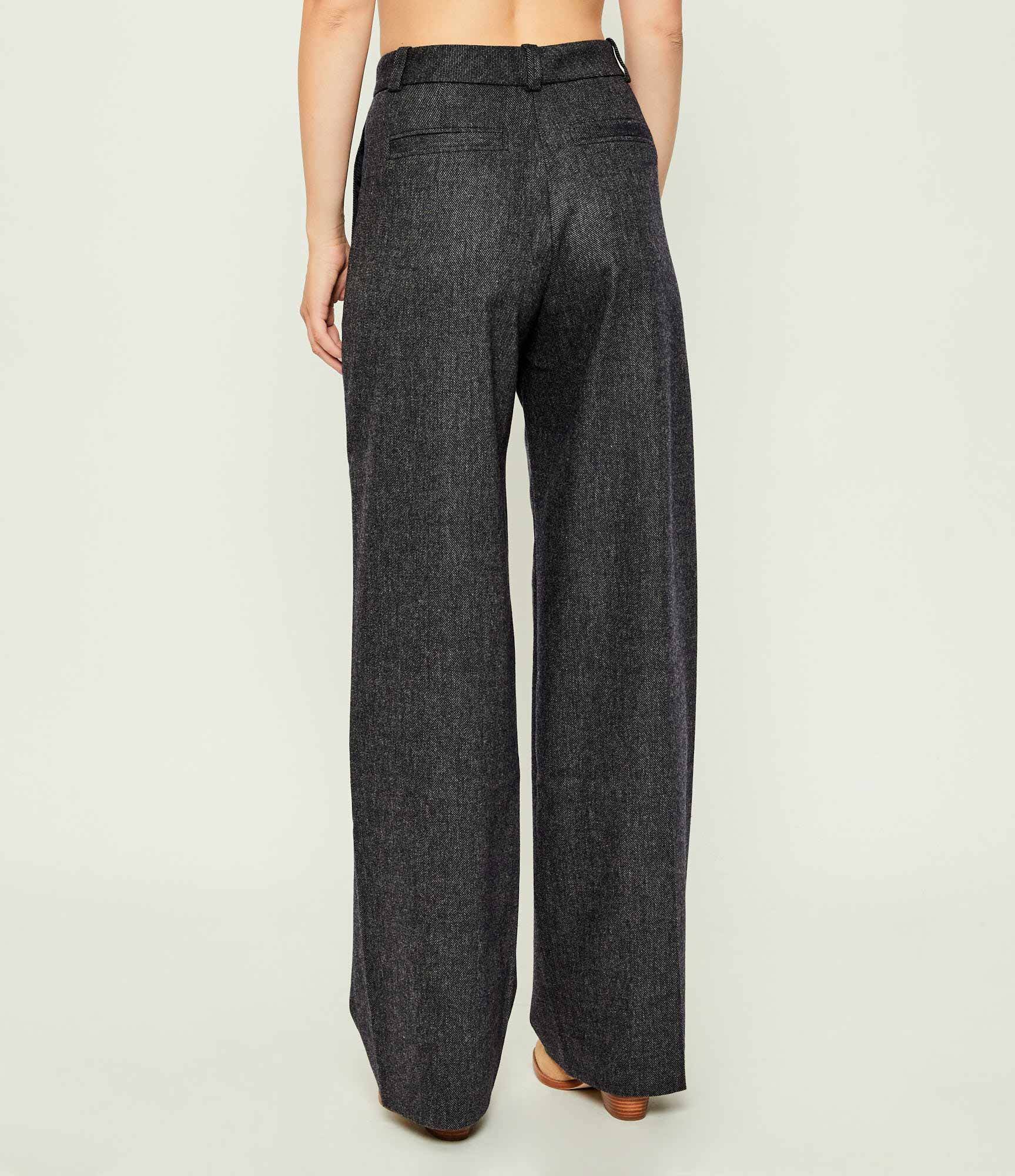 BOSS Orange Pantaloni C_Taflong | Relaxed fit cu adaos de lână