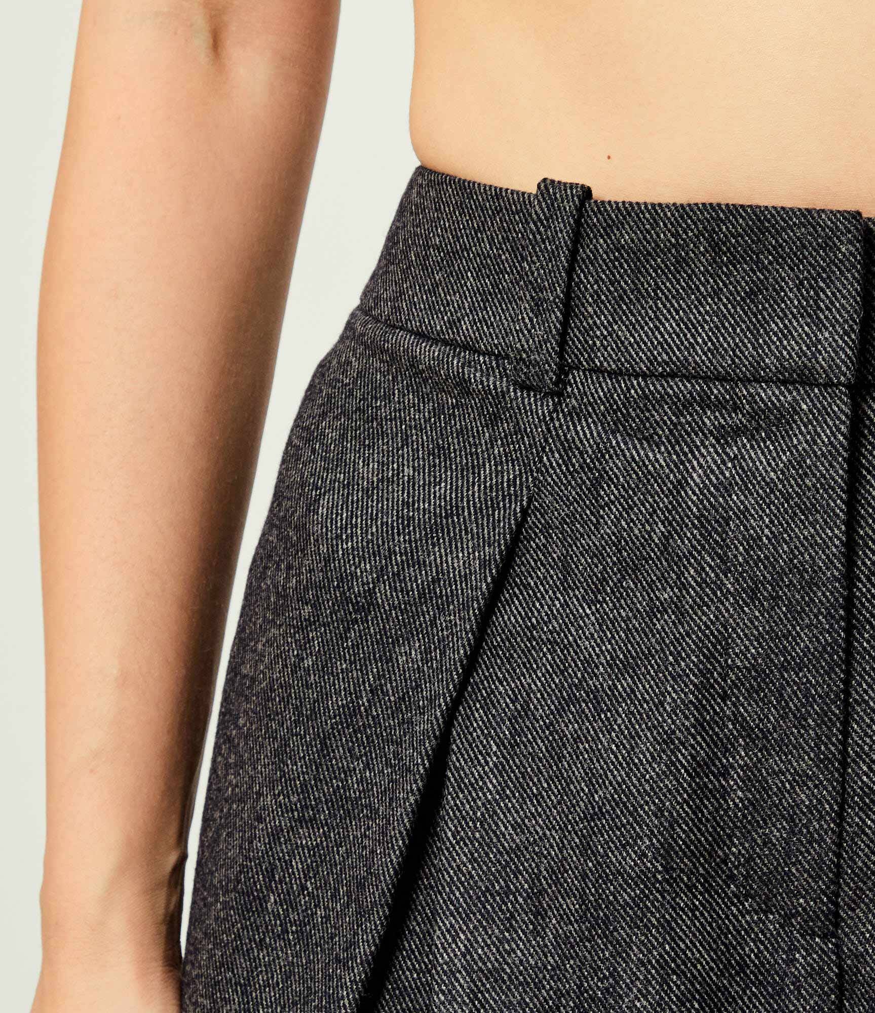 BOSS Orange Pantaloni C_Taflong | Relaxed fit cu adaos de lână