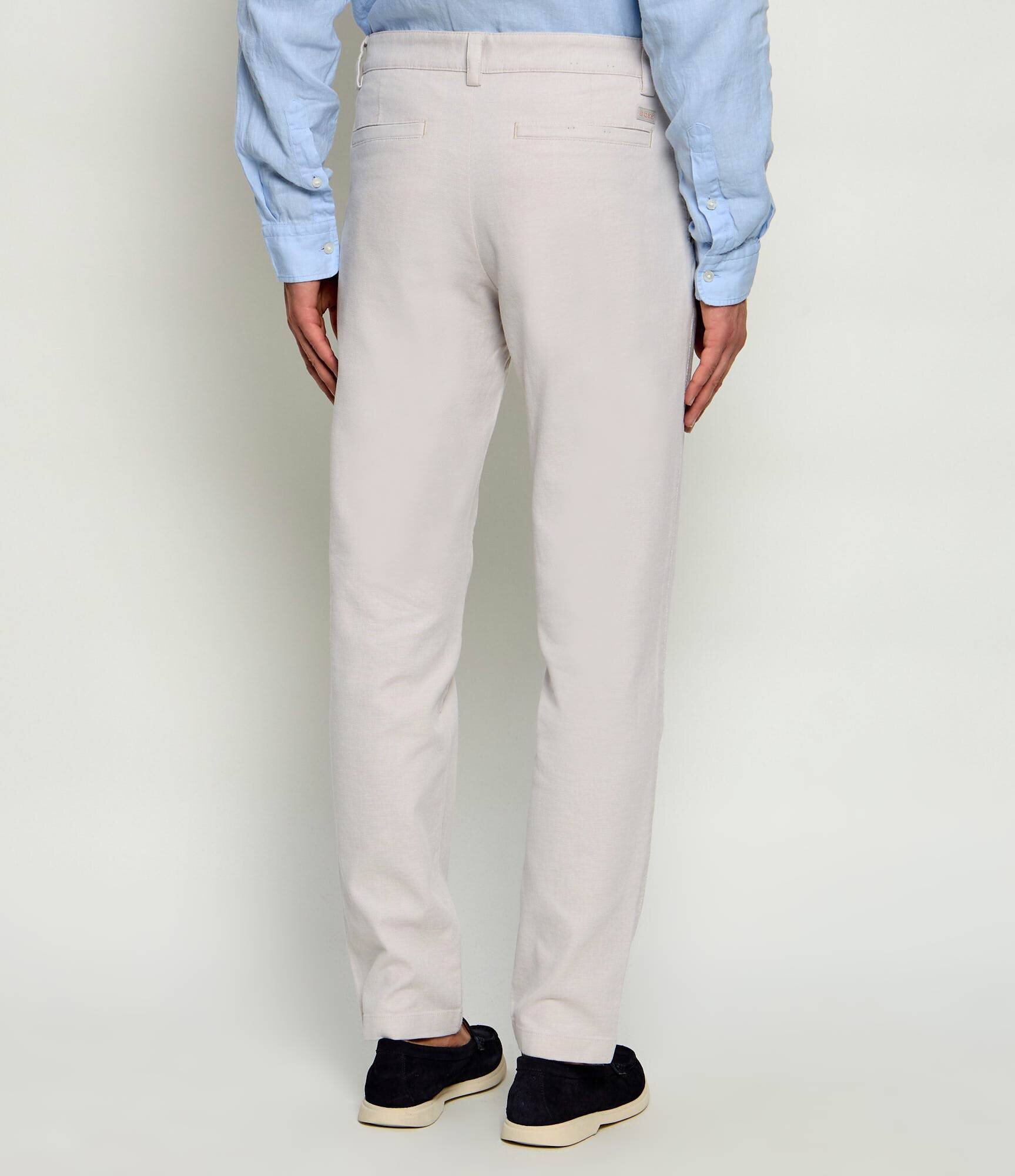 BOSS Orange Pantaloni chino Pleated-2 | Tapered fit