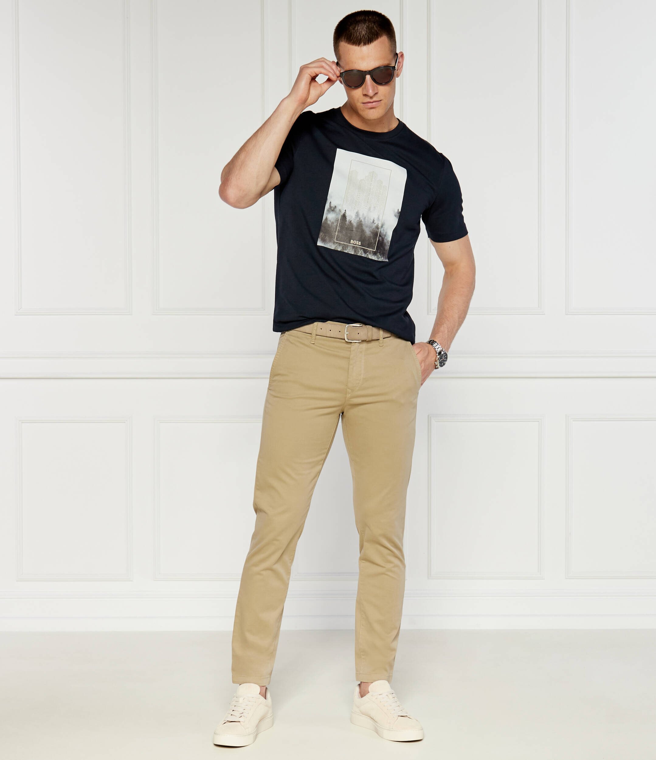 BOSS Orange Pantaloni chino Schino-Taber | Tapered